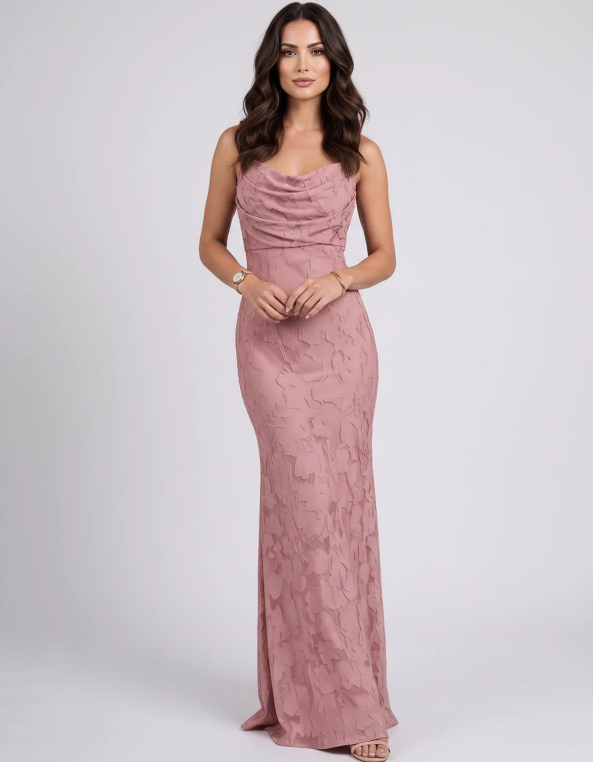 Naledi Maxi Dress — Dusty Rose | SKU: SD-17785-dustyrose-2,SD-17785-dustyrose-4,SD-17785-dustyrose-6,SD-17785-dustyrose-8,SD-17785-dustyrose-10,SD-17785-dustyrose-12,SD-17785-dustyrose-14,SD-17785-dustyrose-16,SD-17785-dustyrose-16W,SD-17785-dustyrose-18W,SD-17785-dustyrose-20W,SD-17785-dustyrose-22W