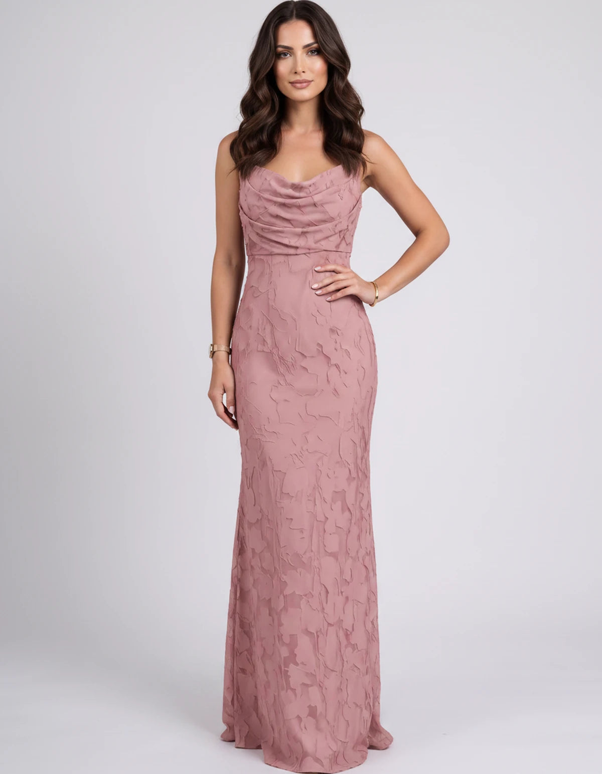 Naledi Maxi Dress — Dusty Rose | SKU: SD-17785-dustyrose-2,SD-17785-dustyrose-4,SD-17785-dustyrose-6,SD-17785-dustyrose-8,SD-17785-dustyrose-10,SD-17785-dustyrose-12,SD-17785-dustyrose-14,SD-17785-dustyrose-16,SD-17785-dustyrose-16W,SD-17785-dustyrose-18W,SD-17785-dustyrose-20W,SD-17785-dustyrose-22W
