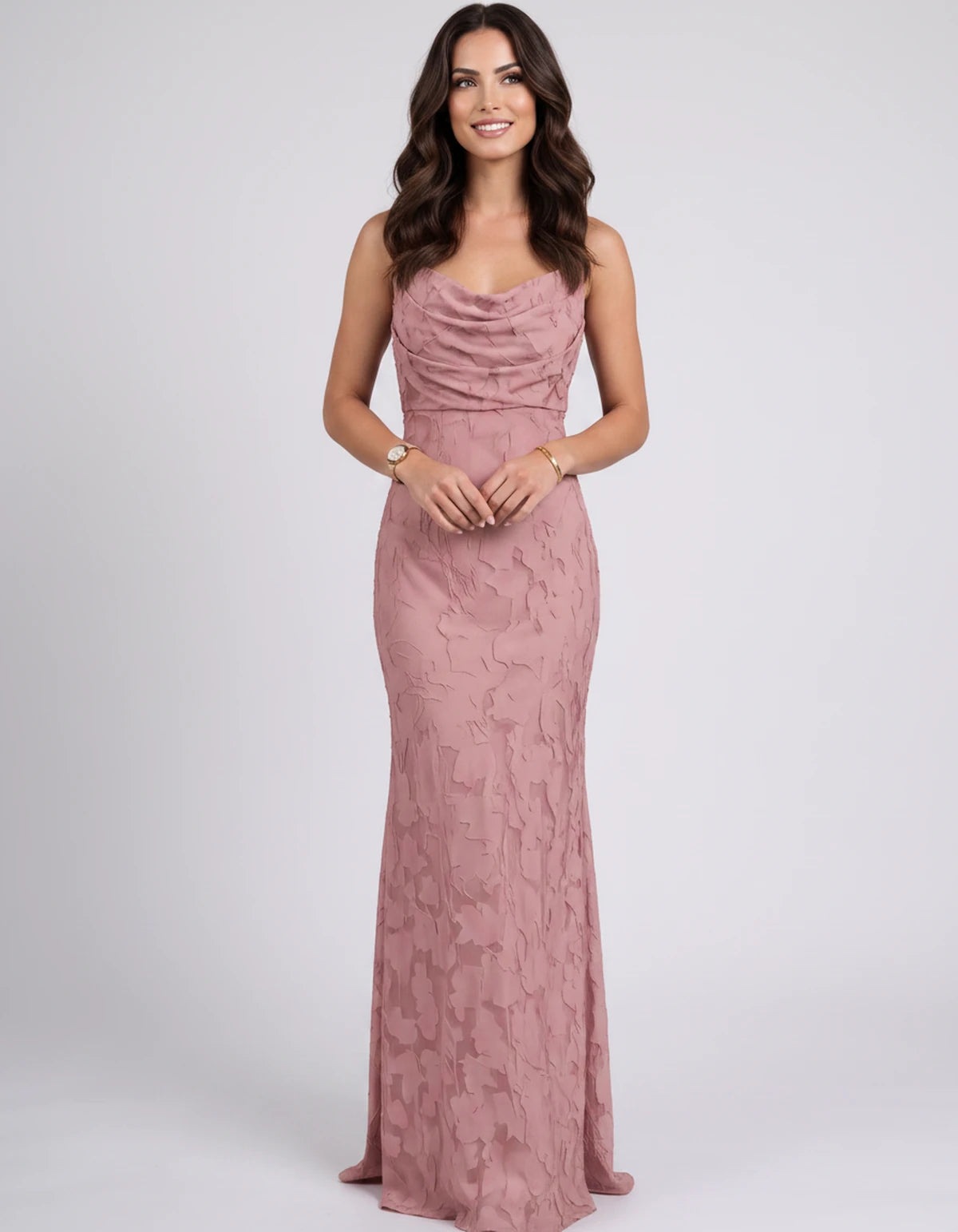 Naledi Maxi Dress — Dusty Rose | SKU: SD-17785-dustyrose-2,SD-17785-dustyrose-4,SD-17785-dustyrose-6,SD-17785-dustyrose-8,SD-17785-dustyrose-10,SD-17785-dustyrose-12,SD-17785-dustyrose-14,SD-17785-dustyrose-16,SD-17785-dustyrose-16W,SD-17785-dustyrose-18W,SD-17785-dustyrose-20W,SD-17785-dustyrose-22W