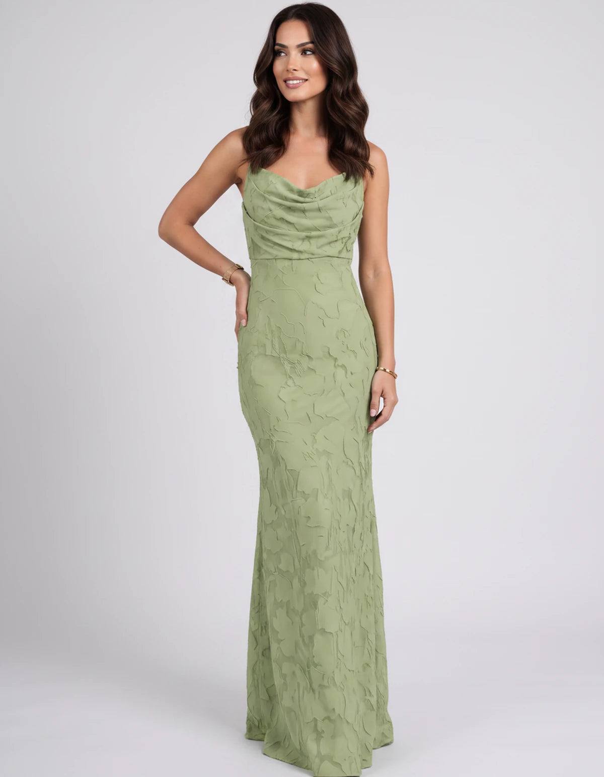 Naledi Maxi Dress — Sage Green | SKU: SD-17785-sagegreen-2,SD-17785-sagegreen-4,SD-17785-sagegreen-6,SD-17785-sagegreen-8,SD-17785-sagegreen-10,SD-17785-sagegreen-12,SD-17785-sagegreen-14,SD-17785-sagegreen-16,SD-17785-sagegreen-16W,SD-17785-sagegreen-18W,SD-17785-sagegreen-20W,SD-17785-sagegreen-22W