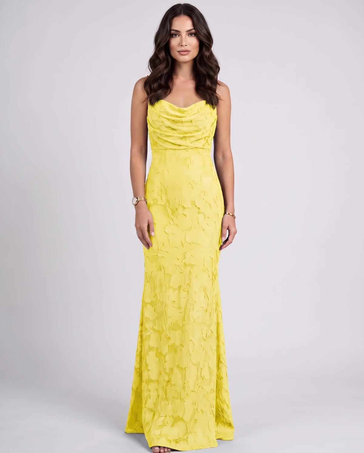 Naledi Maxi Dress — Yellow