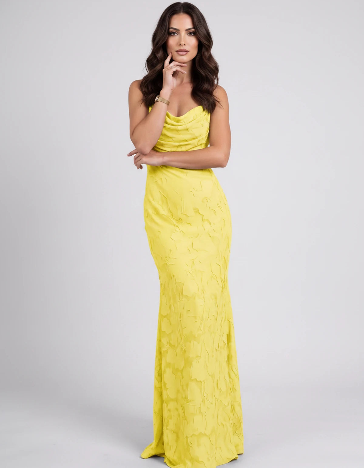 Naledi Maxi Dress — Yellow | SKU: SD-17785-yellow-2,SD-17785-yellow-4,SD-17785-yellow-6,SD-17785-yellow-8,SD-17785-yellow-10,SD-17785-yellow-12,SD-17785-yellow-14,SD-17785-yellow-16,SD-17785-yellow-16W,SD-17785-yellow-18W,SD-17785-yellow-20W,SD-17785-yellow-22W