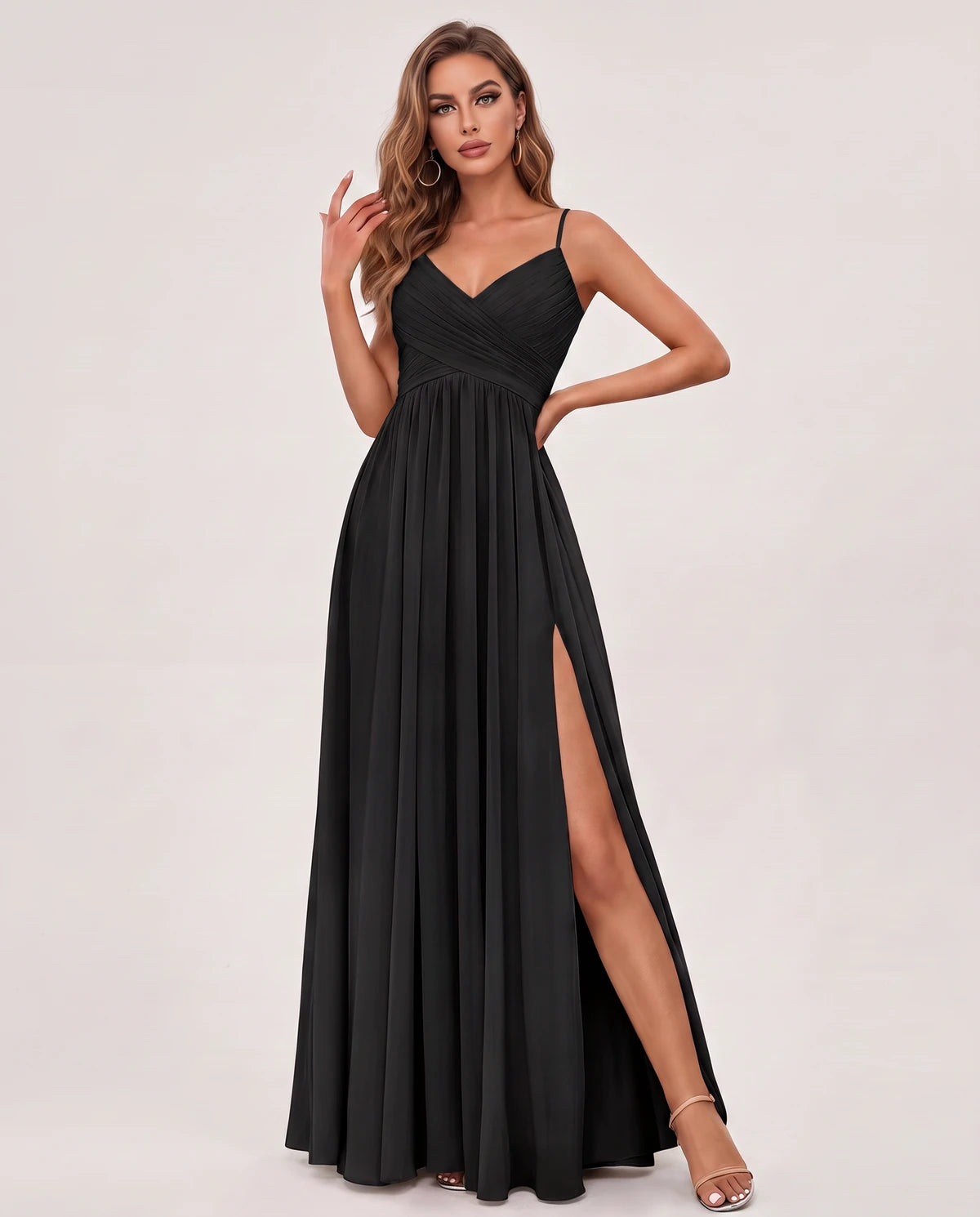 Nasturtia Maxi Dress — Black