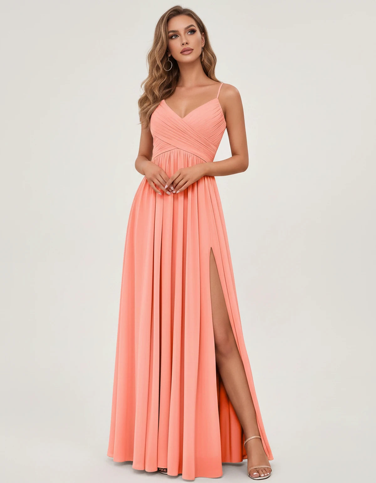 Nasturtia Maxi Dress — Green | SKU: SD-69970-green-2,SD-69970-green-4,SD-69970-green-6,SD-69970-green-8,SD-69970-green-10,SD-69970-green-12,SD-69970-green-14,SD-69970-green-16,SD-69970-green-16W,SD-69970-green-18W,SD-69970-green-20W,SD-69970-green-22W