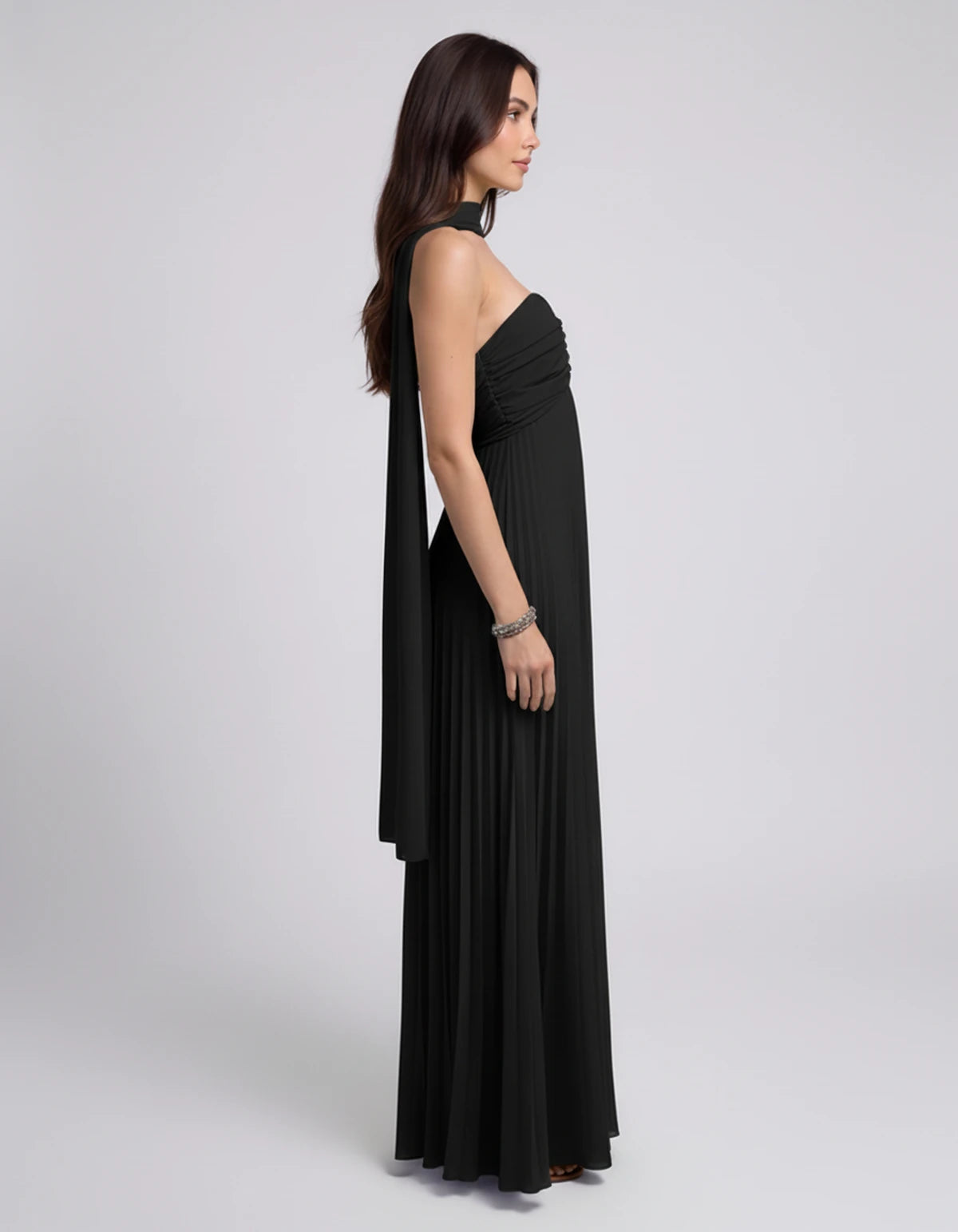 Navarre Maxi Dress — Black | SKU: SD-70594-black-2,SD-70594-black-4,SD-70594-black-6,SD-70594-black-8,SD-70594-black-10,SD-70594-black-12,SD-70594-black-14,SD-70594-black-16,SD-70594-black-18 Plus,SD-70594-black-22 Plus,SD-70594-black-26 Plus