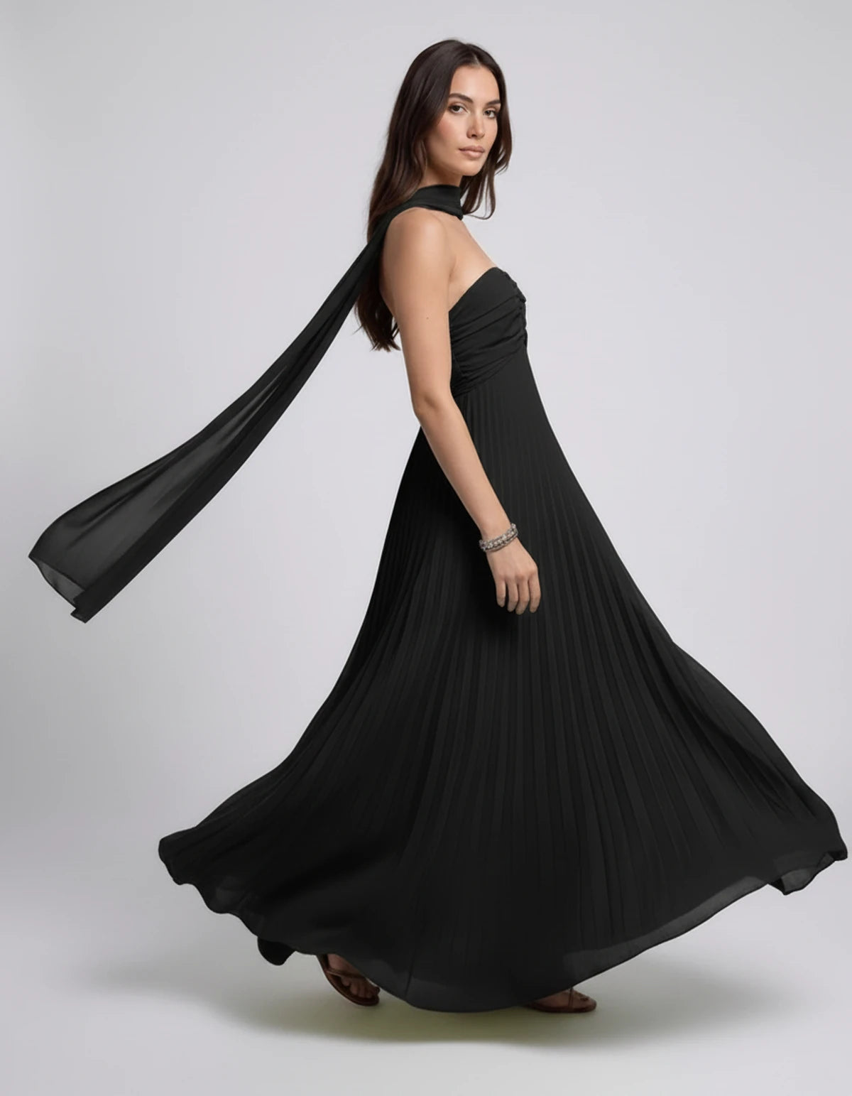 Navarre Maxi Dress — Black | SKU: SD-70594-black-2,SD-70594-black-4,SD-70594-black-6,SD-70594-black-8,SD-70594-black-10,SD-70594-black-12,SD-70594-black-14,SD-70594-black-16,SD-70594-black-18 Plus,SD-70594-black-22 Plus,SD-70594-black-26 Plus