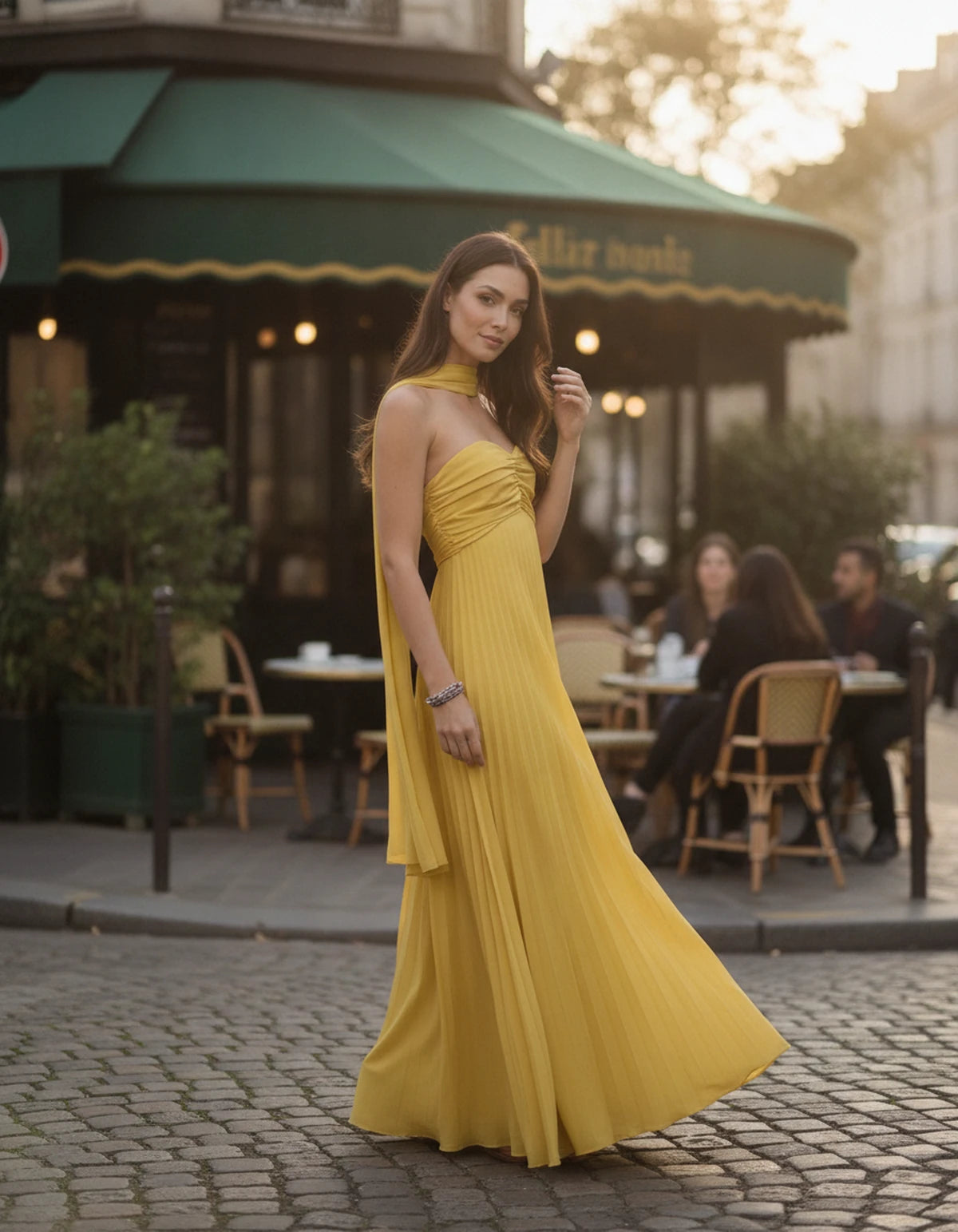 Navarre Maxi Dress — Yellow | SKU: SD-70594-yellow-2,SD-70594-yellow-4,SD-70594-yellow-6,SD-70594-yellow-8,SD-70594-yellow-10,SD-70594-yellow-12,SD-70594-yellow-14,SD-70594-yellow-16,SD-70594-yellow-18 Plus,SD-70594-yellow-22 Plus,SD-70594-yellow-26 Plus