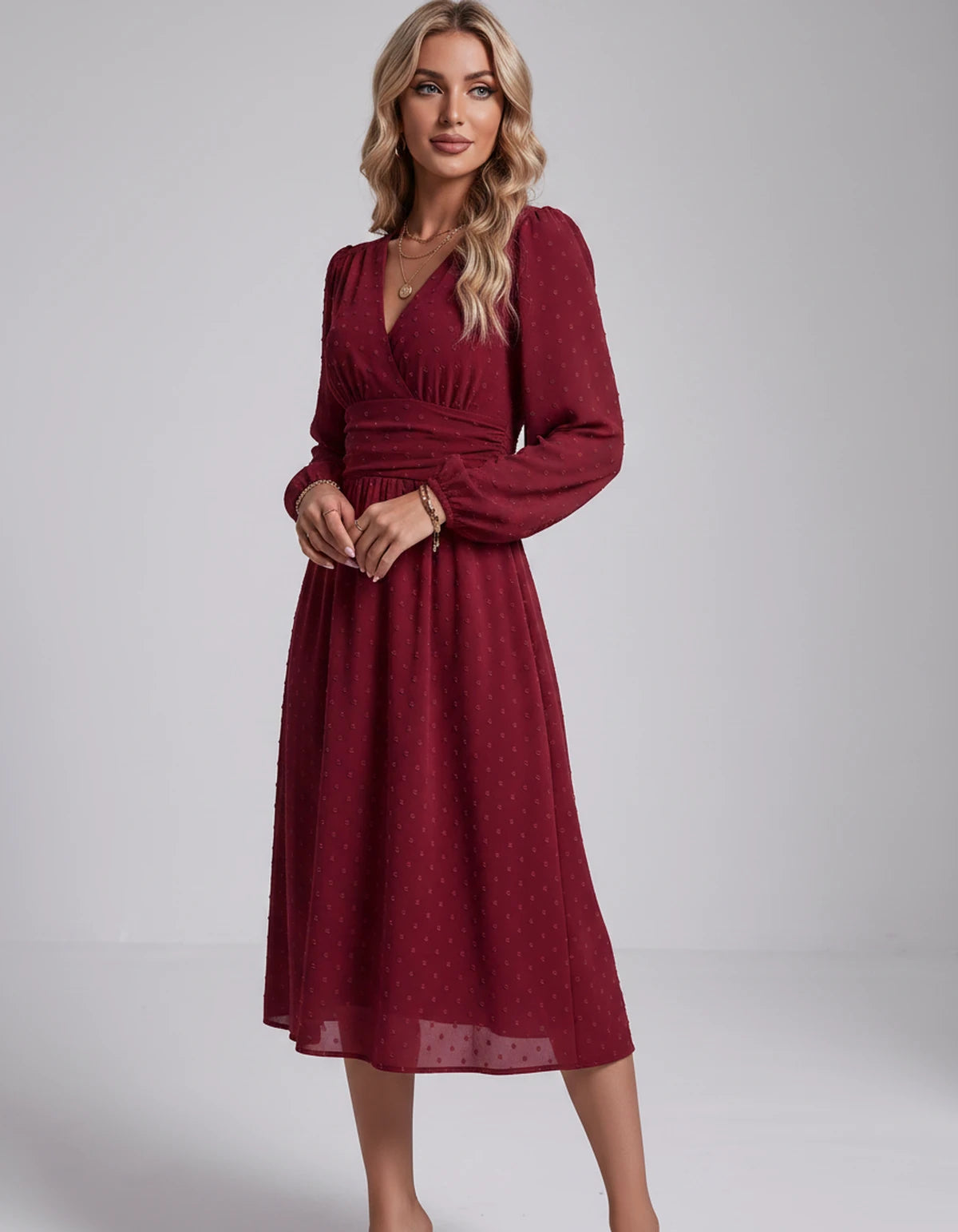 Nephele Maxi Dress — Wine | SKU: SD-31586-wine-XS,SD-31586-wine-S,SD-31586-wine-M,SD-31586-wine-L,SD-31586-wine-XL,SD-31586-wine-2XL