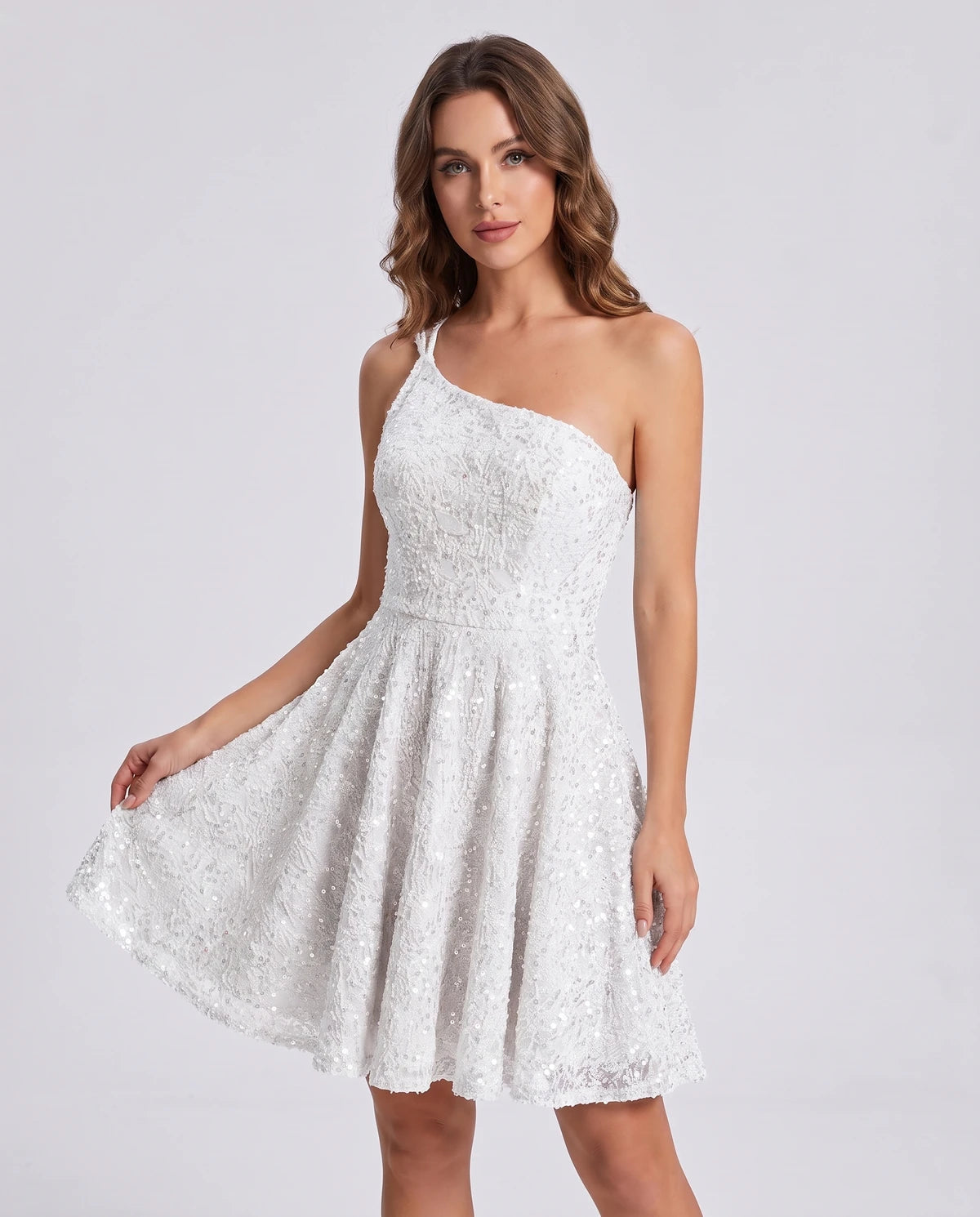 Nevaeh Mini Dress — White