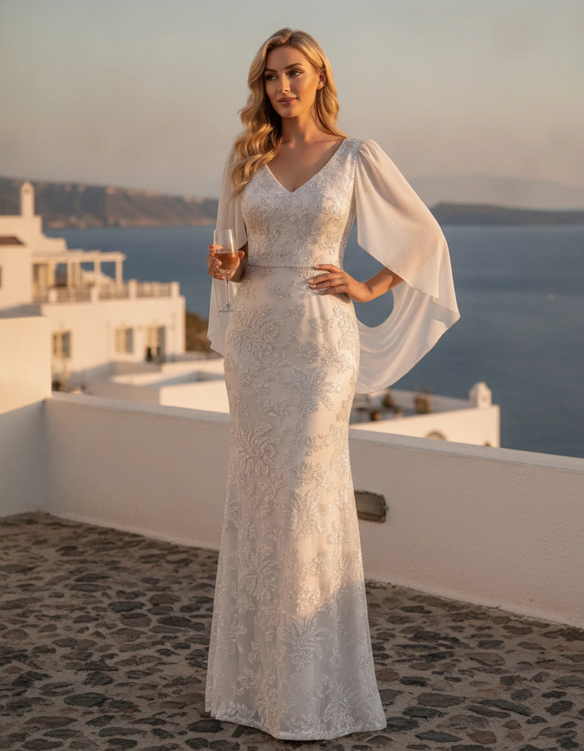 Nightingale Maxi Dress — Ivory | SKU: SD-21944-ivory-2,SD-21944-ivory-4,SD-21944-ivory-6,SD-21944-ivory-8,SD-21944-ivory-10,SD-21944-ivory-12,SD-21944-ivory-14,SD-21944-ivory-16,SD-21944-ivory-16W,SD-21944-ivory-18W,SD-21944-ivory-20W,SD-21944-ivory-22W