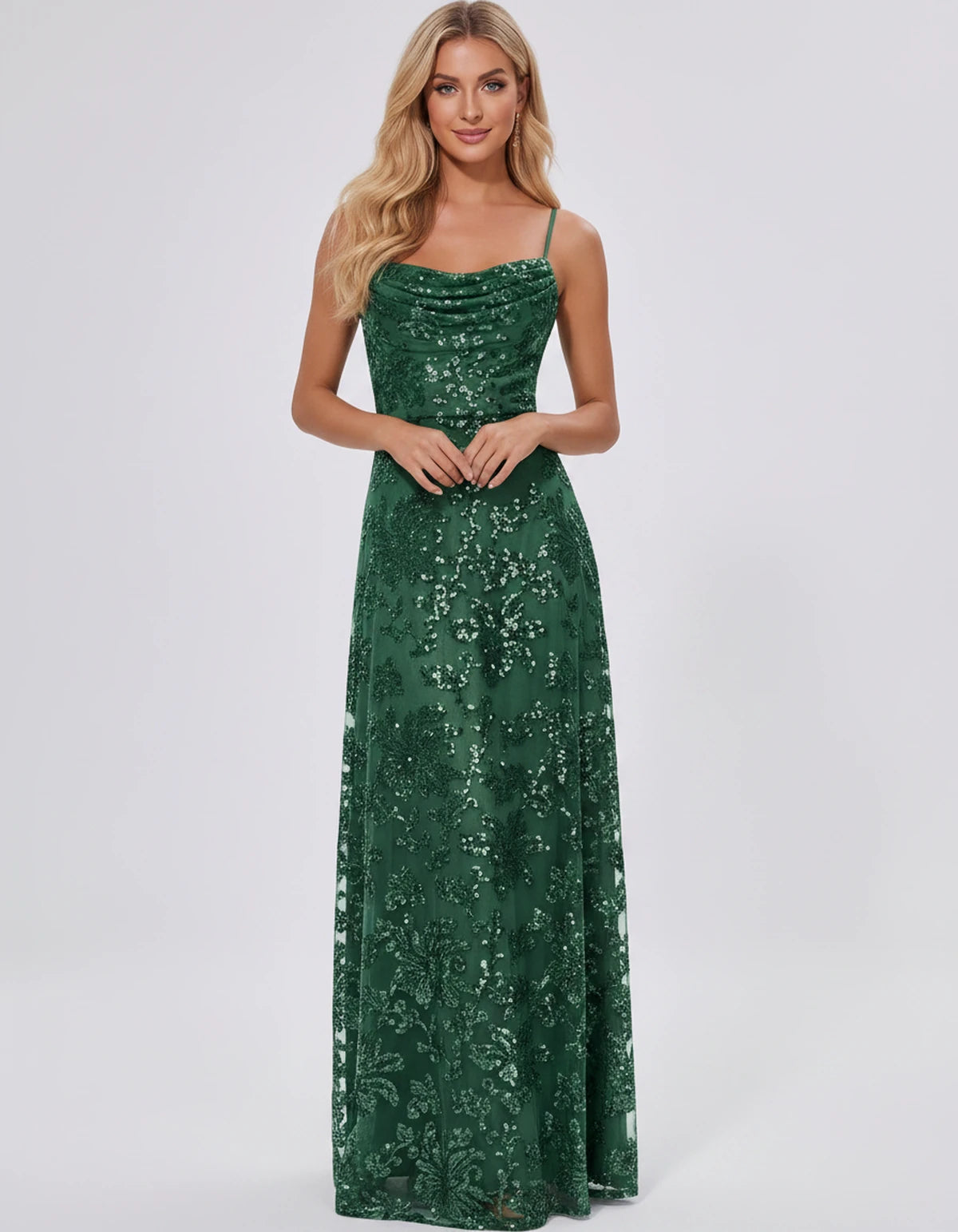Nimuelle Maxi Dress — Emerald | SKU: SD-93381-emerald-2,SD-93381-emerald-4,SD-93381-emerald-6,SD-93381-emerald-8,SD-93381-emerald-10,SD-93381-emerald-12,SD-93381-emerald-14,SD-93381-emerald-16,SD-93381-emerald-16W,SD-93381-emerald-18W,SD-93381-emerald-20W,SD-93381-emerald-22W