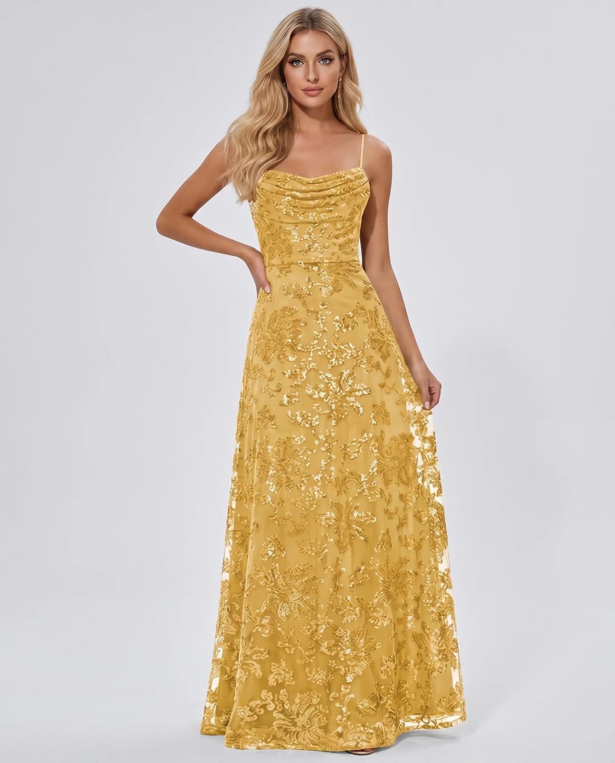 Nimuelle Maxi Dress — Gold
