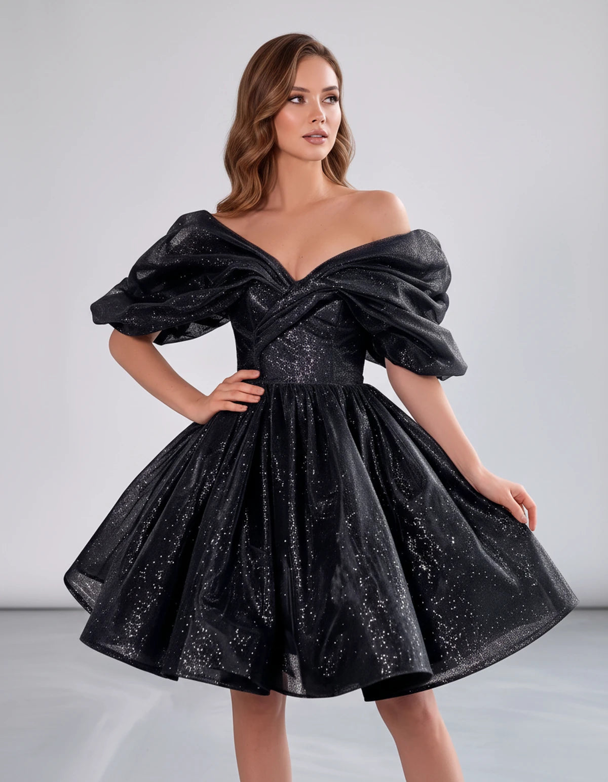 Noemie Mini Dress — Model Color 2 | SKU: SD-22026-modelcolor2-2,SD-22026-modelcolor2-4,SD-22026-modelcolor2-6,SD-22026-modelcolor2-8,SD-22026-modelcolor2-10,SD-22026-modelcolor2-12,SD-22026-modelcolor2-14,SD-22026-modelcolor2-16,SD-22026-modelcolor2-16W,SD-22026-modelcolor2-18W,SD-22026-modelcolor2-20W