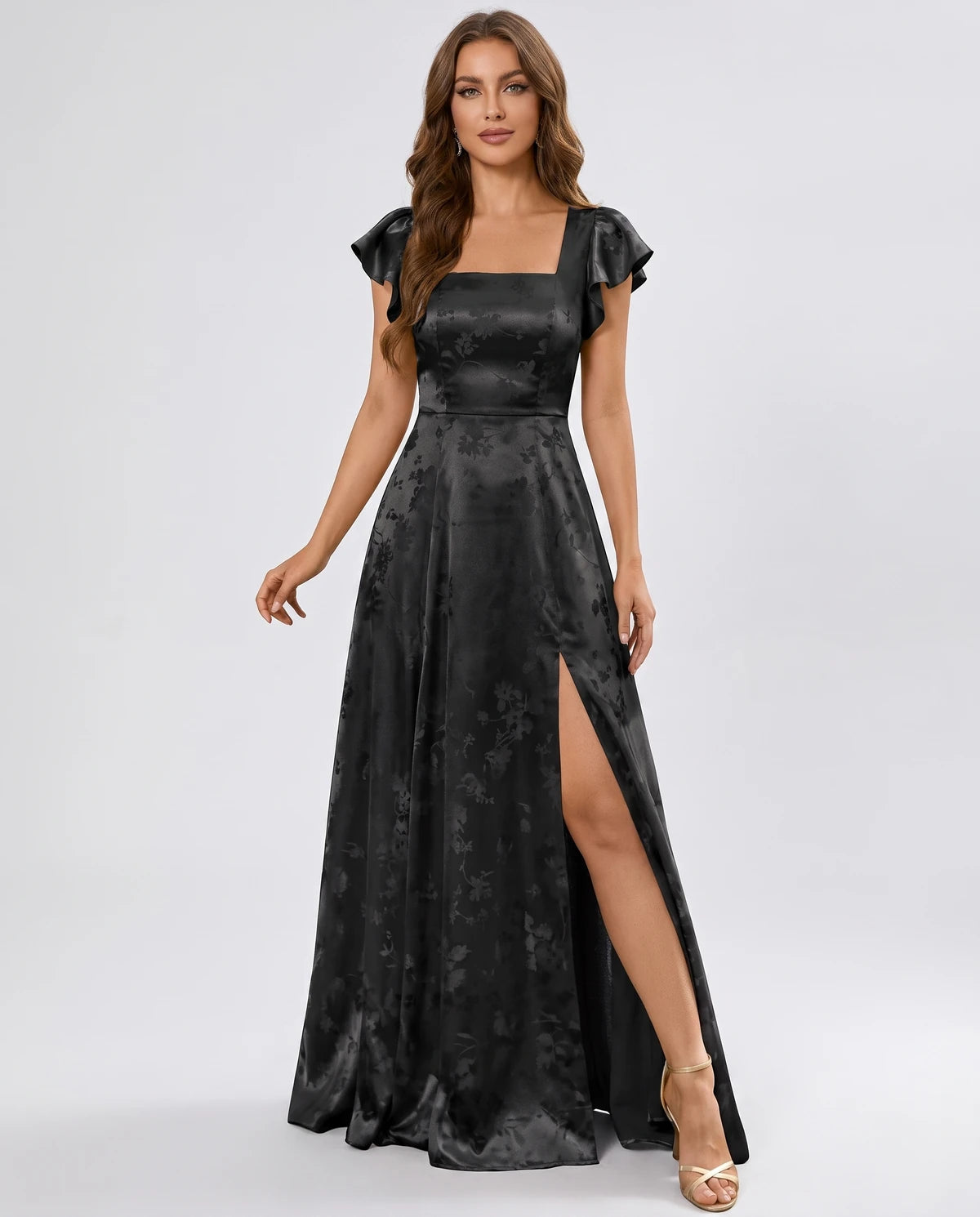 Odelia Maxi Dress — Black