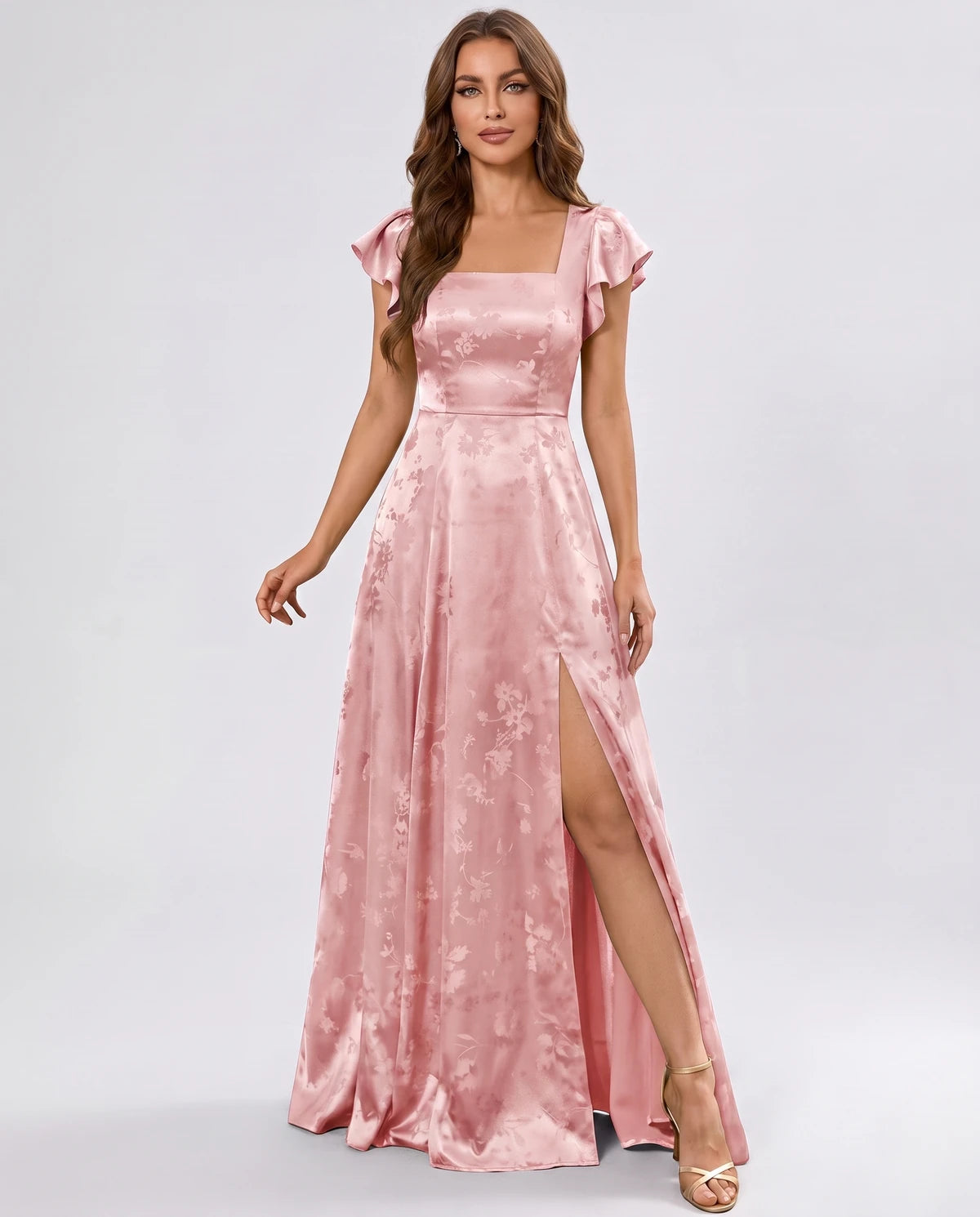 Odelia Maxi Dress — Pink