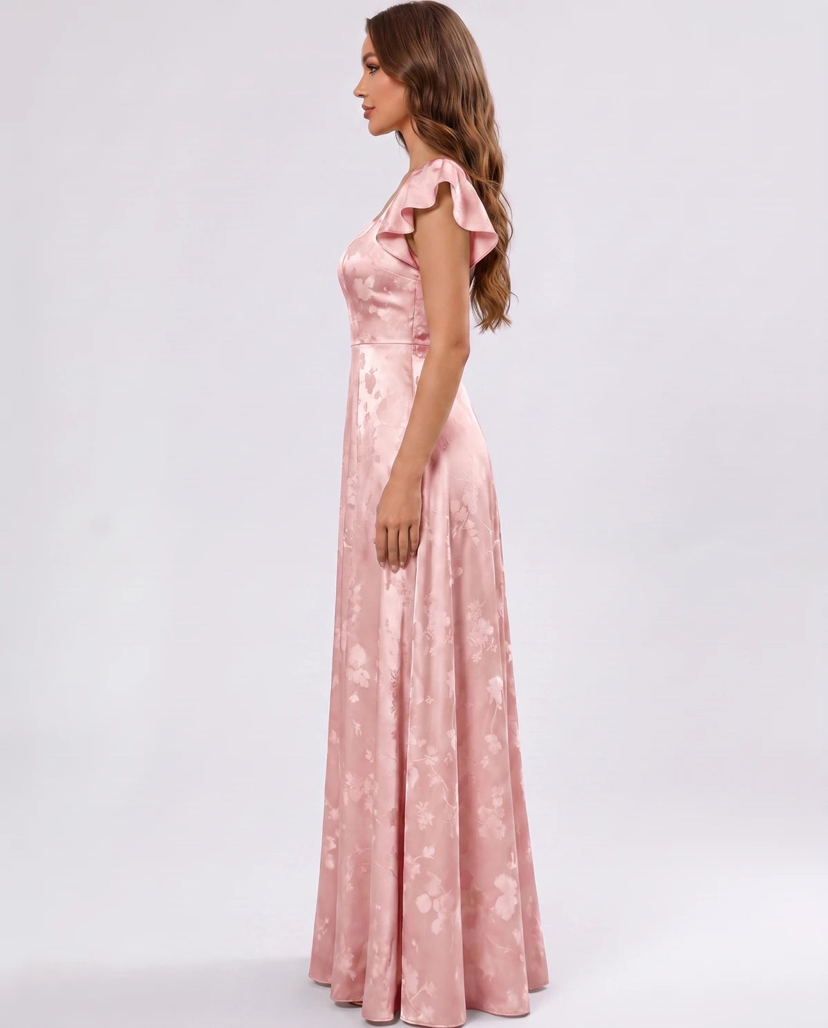 Odelia Maxi Dress — Pink | SKU: SD-46794-pink-2,SD-46794-pink-4,SD-46794-pink-6,SD-46794-pink-8,SD-46794-pink-10,SD-46794-pink-12,SD-46794-pink-14,SD-46794-pink-16,SD-46794-pink-16W,SD-46794-pink-18W,SD-46794-pink-20W,SD-46794-pink-22W