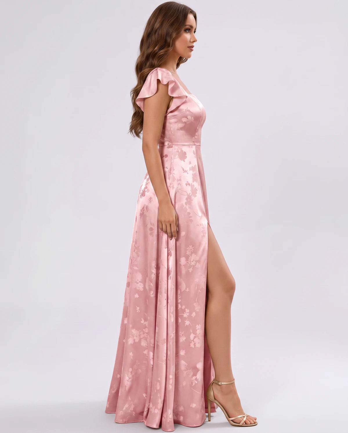 Odelia Maxi Dress — Pink | SKU: SD-46794-pink-2,SD-46794-pink-4,SD-46794-pink-6,SD-46794-pink-8,SD-46794-pink-10,SD-46794-pink-12,SD-46794-pink-14,SD-46794-pink-16,SD-46794-pink-16W,SD-46794-pink-18W,SD-46794-pink-20W,SD-46794-pink-22W