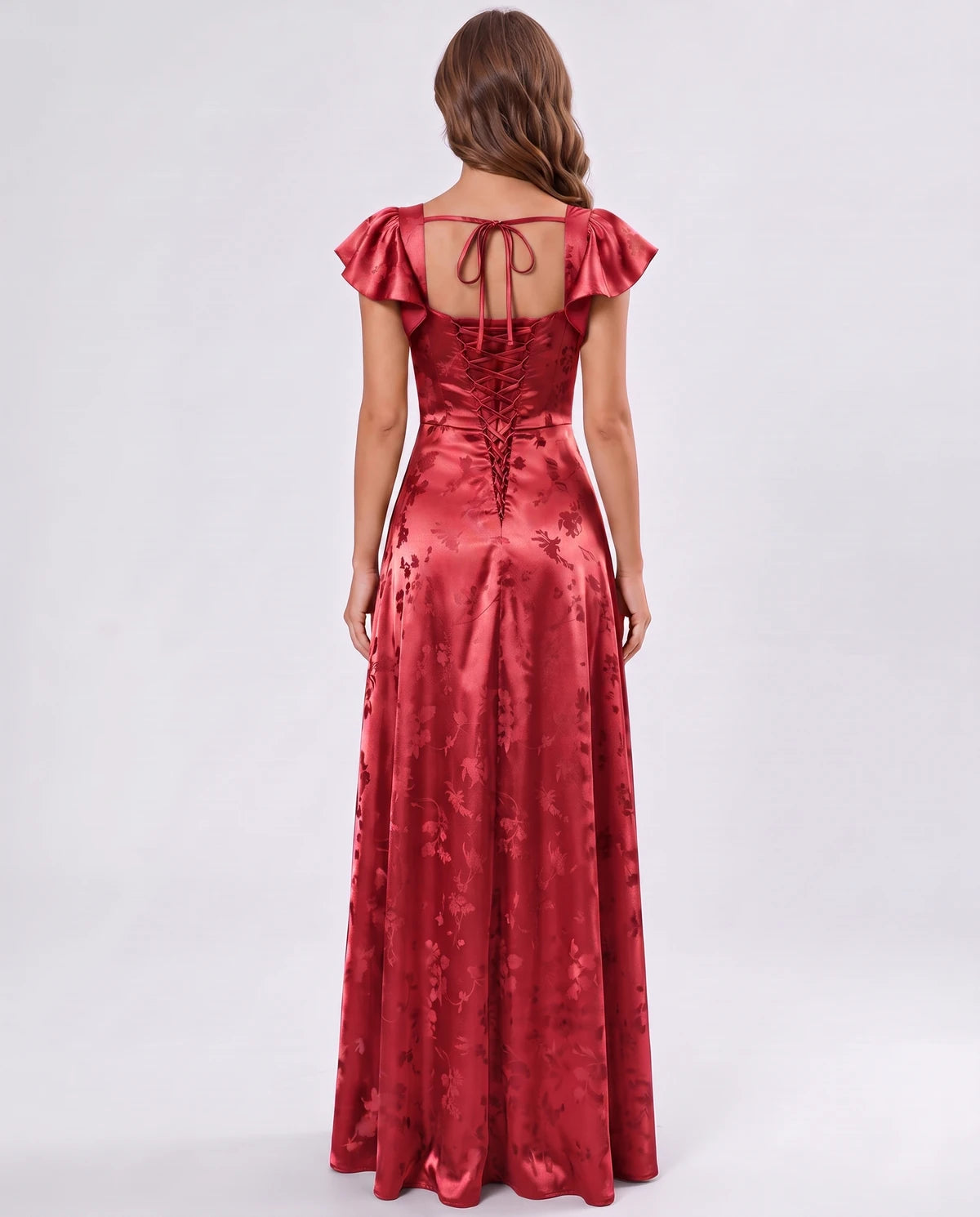 Odelia Maxi Dress — Red | SKU: SD-46794-red-2,SD-46794-red-4,SD-46794-red-6,SD-46794-red-8,SD-46794-red-10,SD-46794-red-12,SD-46794-red-14,SD-46794-red-16,SD-46794-red-16W,SD-46794-red-18W,SD-46794-red-20W,SD-46794-red-22W