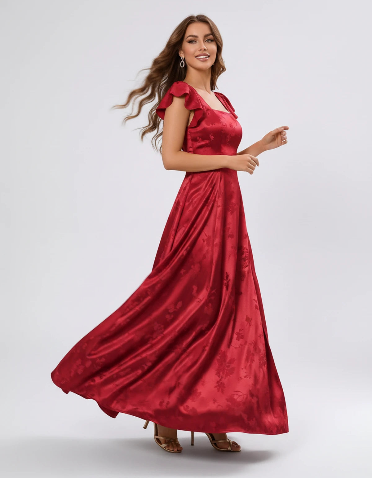 Odelia Maxi Dress — Red | SKU: SD-46794-red-2,SD-46794-red-4,SD-46794-red-6,SD-46794-red-8,SD-46794-red-10,SD-46794-red-12,SD-46794-red-14,SD-46794-red-16,SD-46794-red-16W,SD-46794-red-18W,SD-46794-red-20W,SD-46794-red-22W