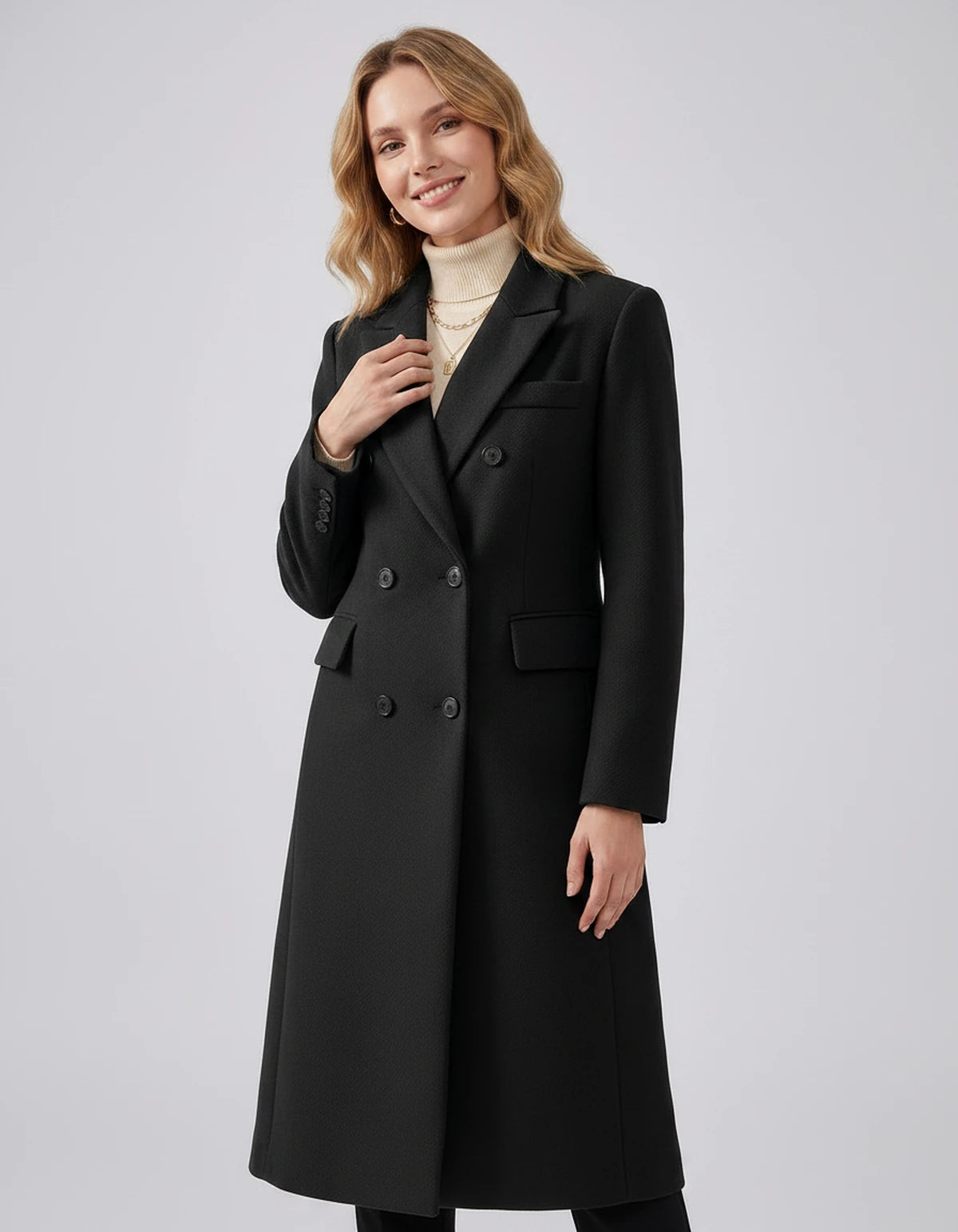 Oleander Coat — Black
