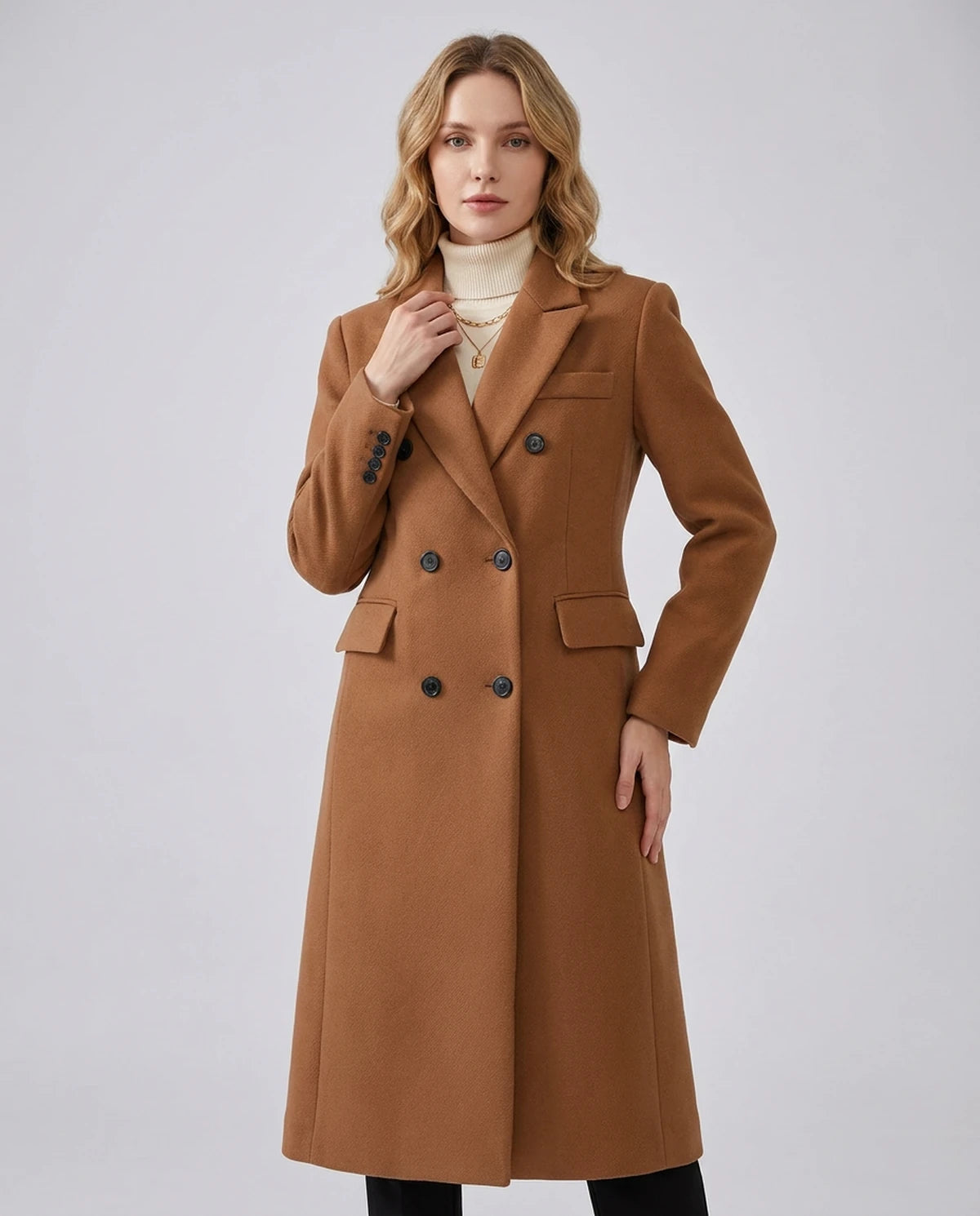 Oleander Coat — Brown