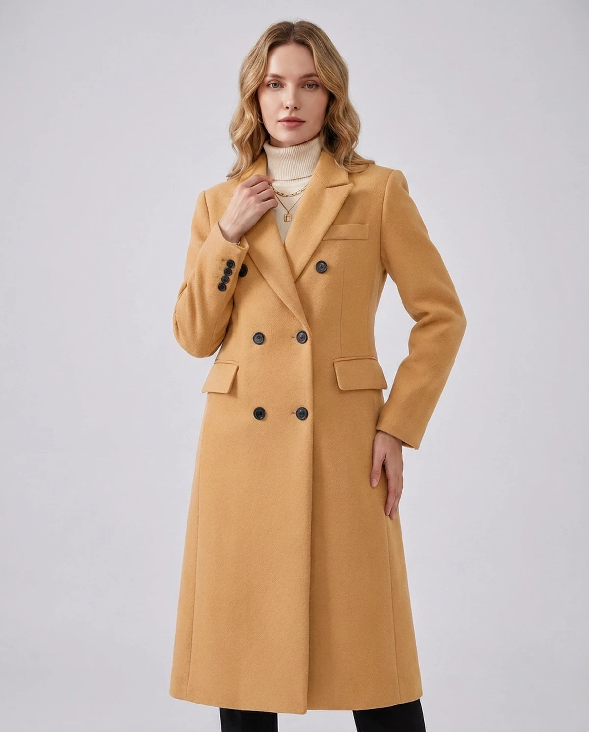 Oleander Coat — Khaki