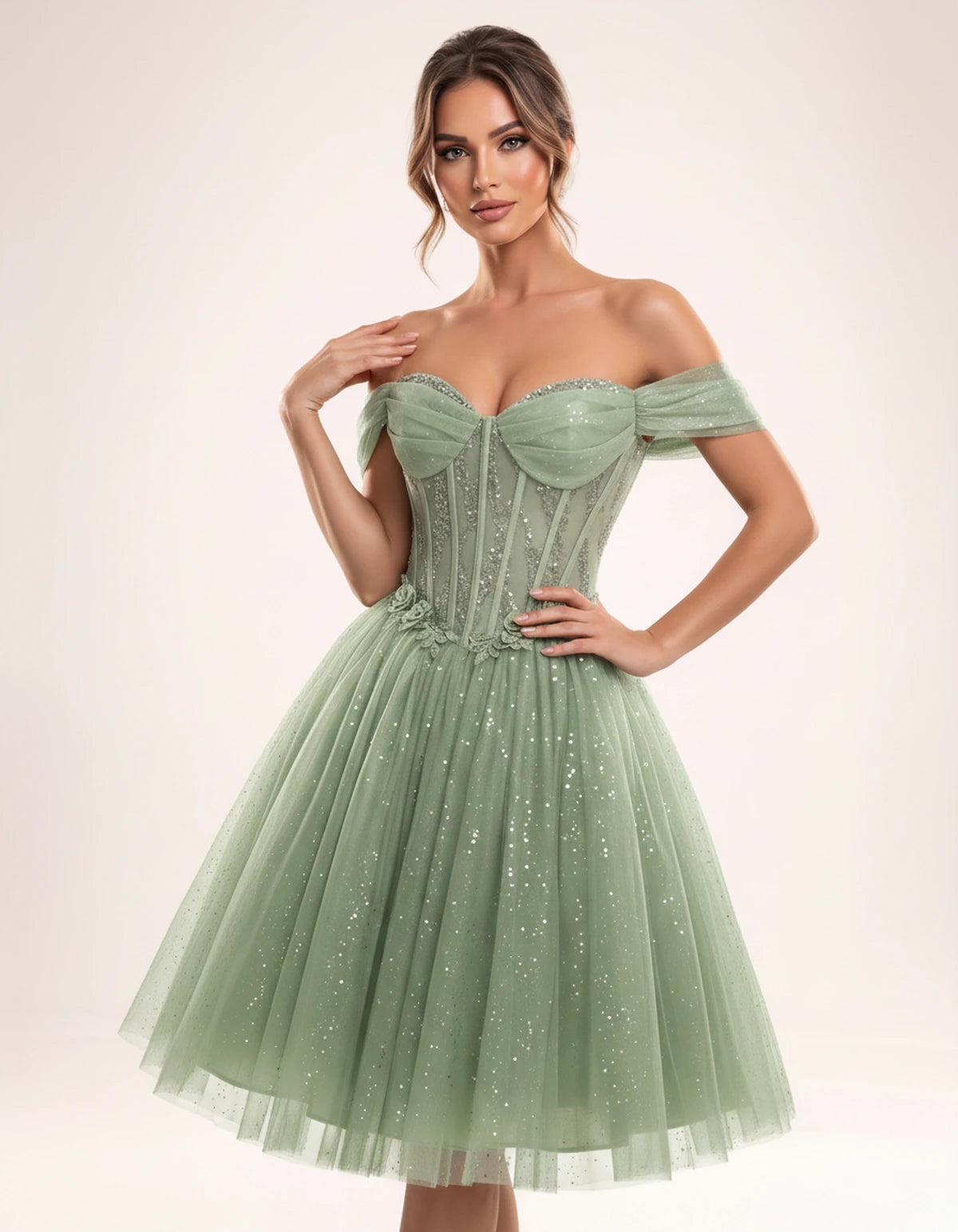 Olwenna Midi Dresses — Sage | SKU: SD-99298-sage-2,SD-99298-sage-4,SD-99298-sage-6,SD-99298-sage-8,SD-99298-sage-10,SD-99298-sage-12,SD-99298-sage-14,SD-99298-sage-14W,SD-99298-sage-16,SD-99298-sage-16W,SD-99298-sage-18W,SD-99298-sage-20W