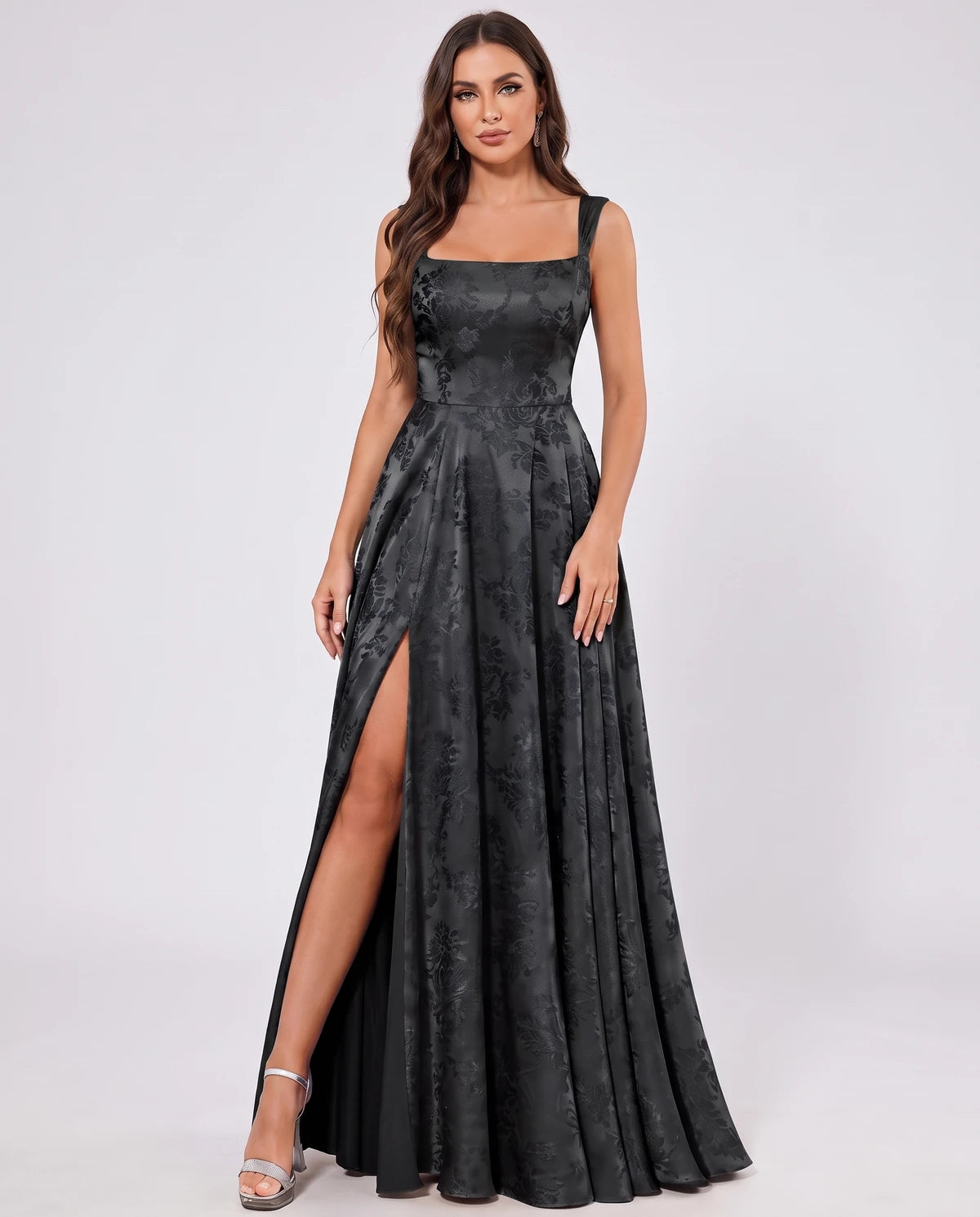 Ombrelle Maxi Dress — Black