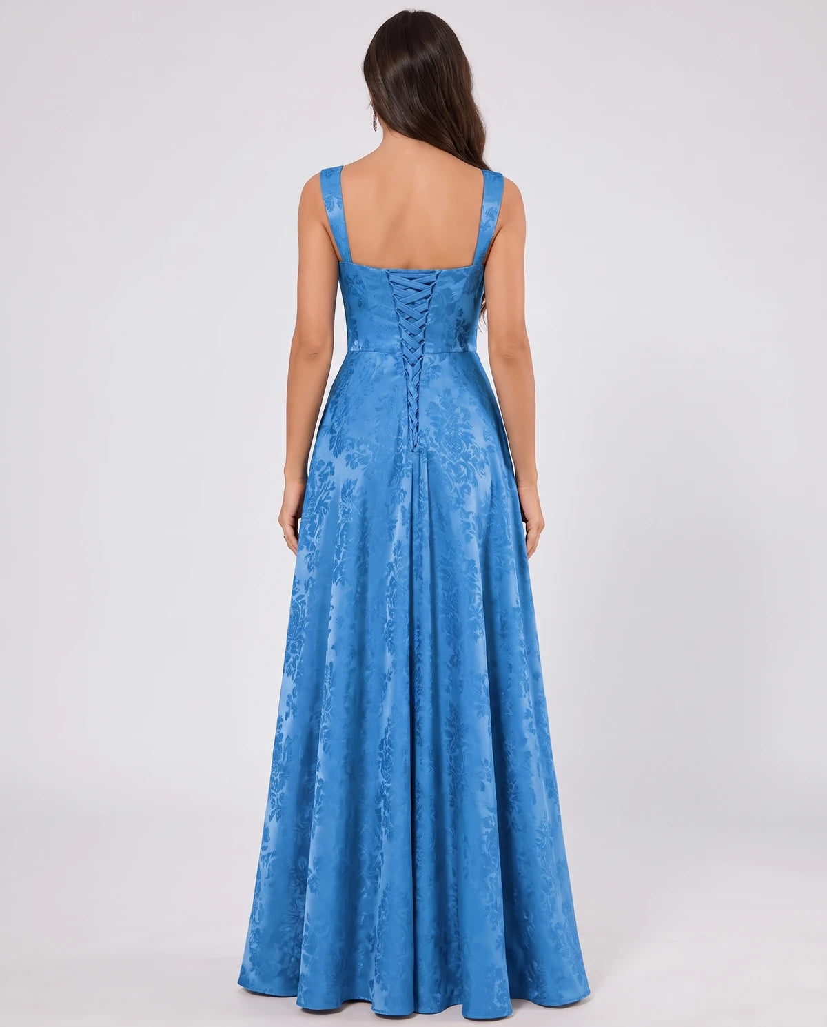 Ombrelle Maxi Dress — Blue | SKU: SD-34098-blue-2,SD-34098-blue-4,SD-34098-blue-6,SD-34098-blue-8,SD-34098-blue-10,SD-34098-blue-12,SD-34098-blue-14,SD-34098-blue-16,SD-34098-blue-16W,SD-34098-blue-18W,SD-34098-blue-20W,SD-34098-blue-22W