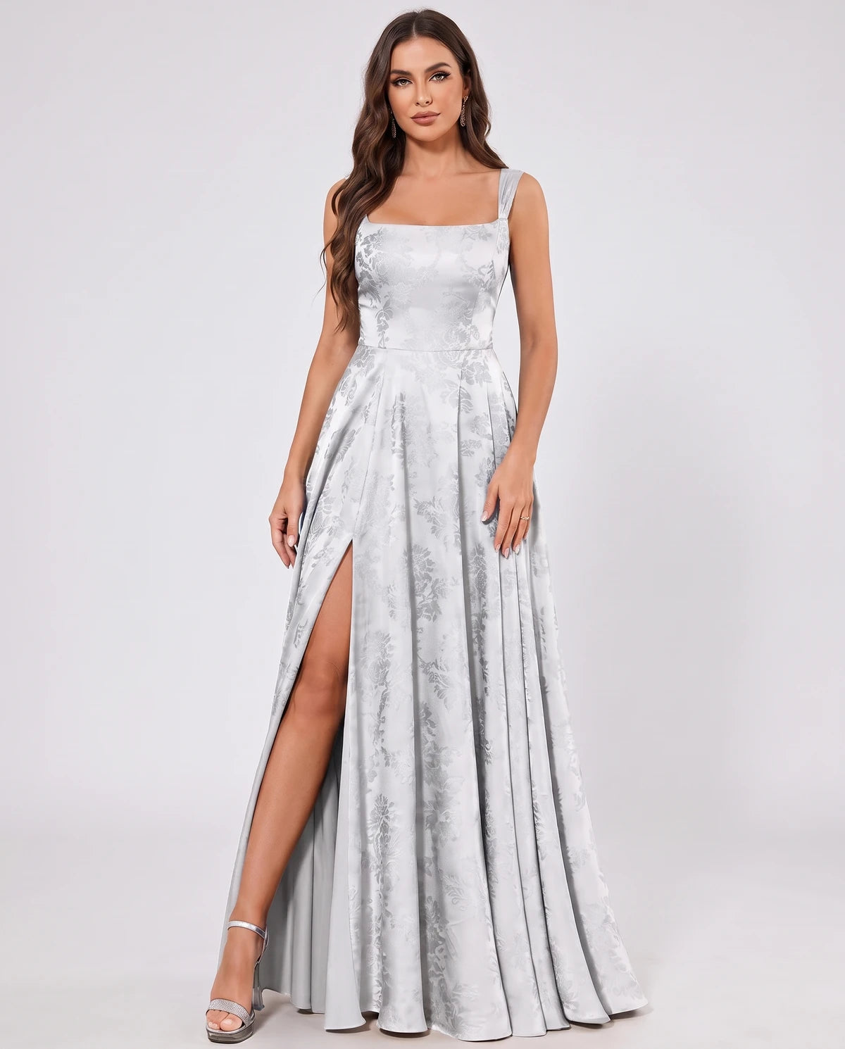 Ombrelle Maxi Dress — White