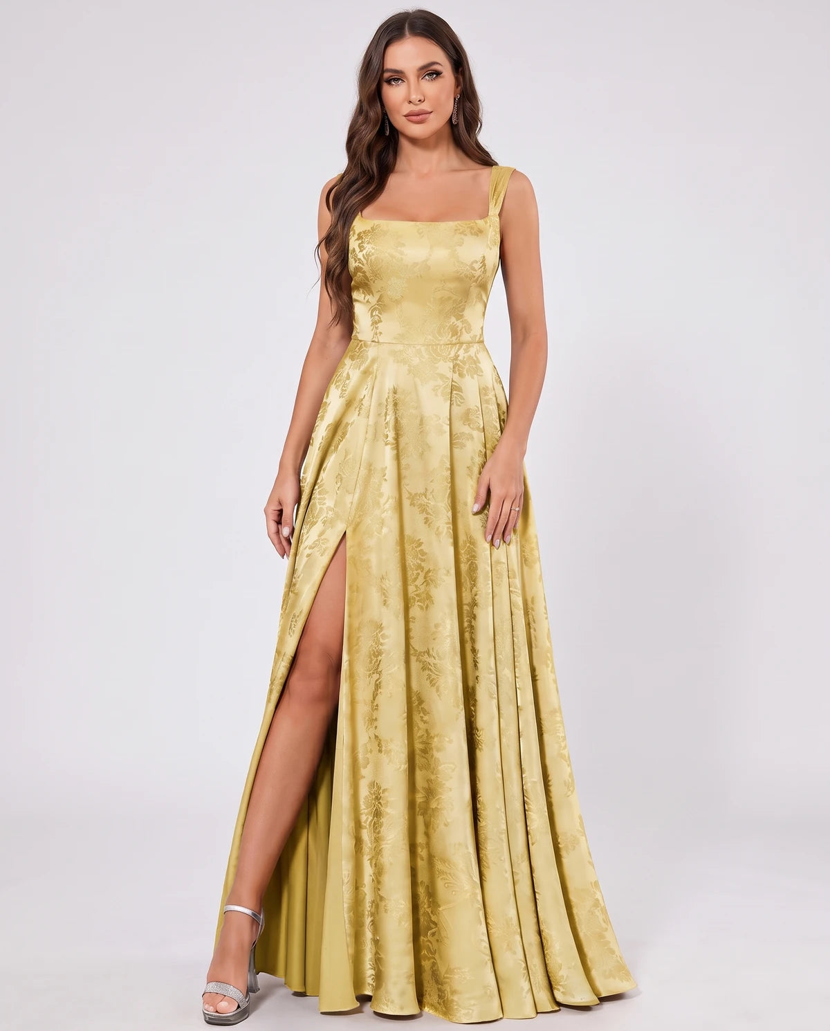 Ombrelle Maxi Dress — Yellow