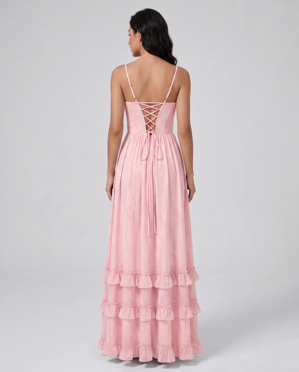 Oriane Maxi Dress — Blush | SKU: SD-04920-blush-2,SD-04920-blush-4,SD-04920-blush-6,SD-04920-blush-8,SD-04920-blush-10,SD-04920-blush-12,SD-04920-blush-14,SD-04920-blush-16,SD-04920-blush-16W,SD-04920-blush-18W,SD-04920-blush-20W