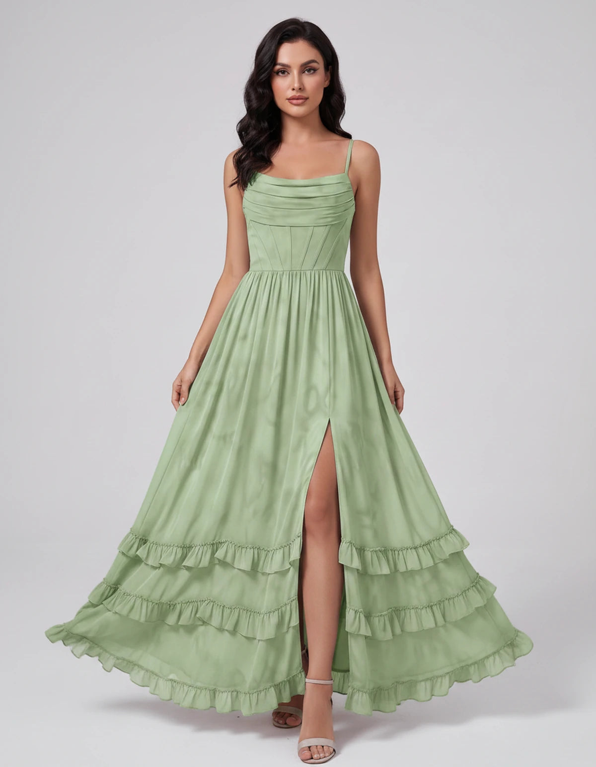 Oriane Maxi Dress — Sage Green | SKU: SD-04920-sagegreen-2,SD-04920-sagegreen-4,SD-04920-sagegreen-6,SD-04920-sagegreen-8,SD-04920-sagegreen-10,SD-04920-sagegreen-12,SD-04920-sagegreen-14,SD-04920-sagegreen-16,SD-04920-sagegreen-16W,SD-04920-sagegreen-18W,SD-04920-sagegreen-20W