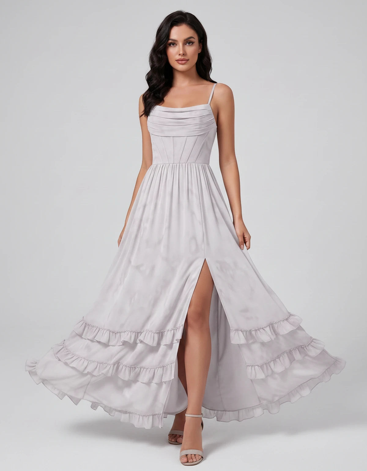Oriane Maxi Dress — White | SKU: SD-04920-white-2,SD-04920-white-4,SD-04920-white-6,SD-04920-white-8,SD-04920-white-10,SD-04920-white-12,SD-04920-white-14,SD-04920-white-16,SD-04920-white-16W,SD-04920-white-18W,SD-04920-white-20W