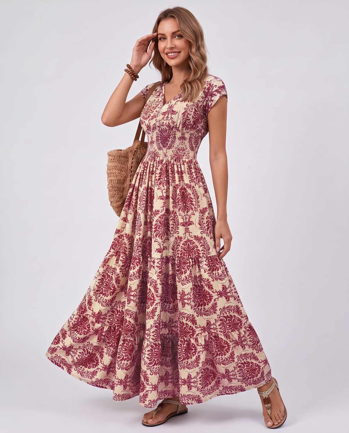Ostara Maxi Dress — Purple | SKU: SD-96607-purple-XS,SD-96607-purple-S,SD-96607-purple-M,SD-96607-purple-L,SD-96607-purple-XL,SD-96607-purple-2XL