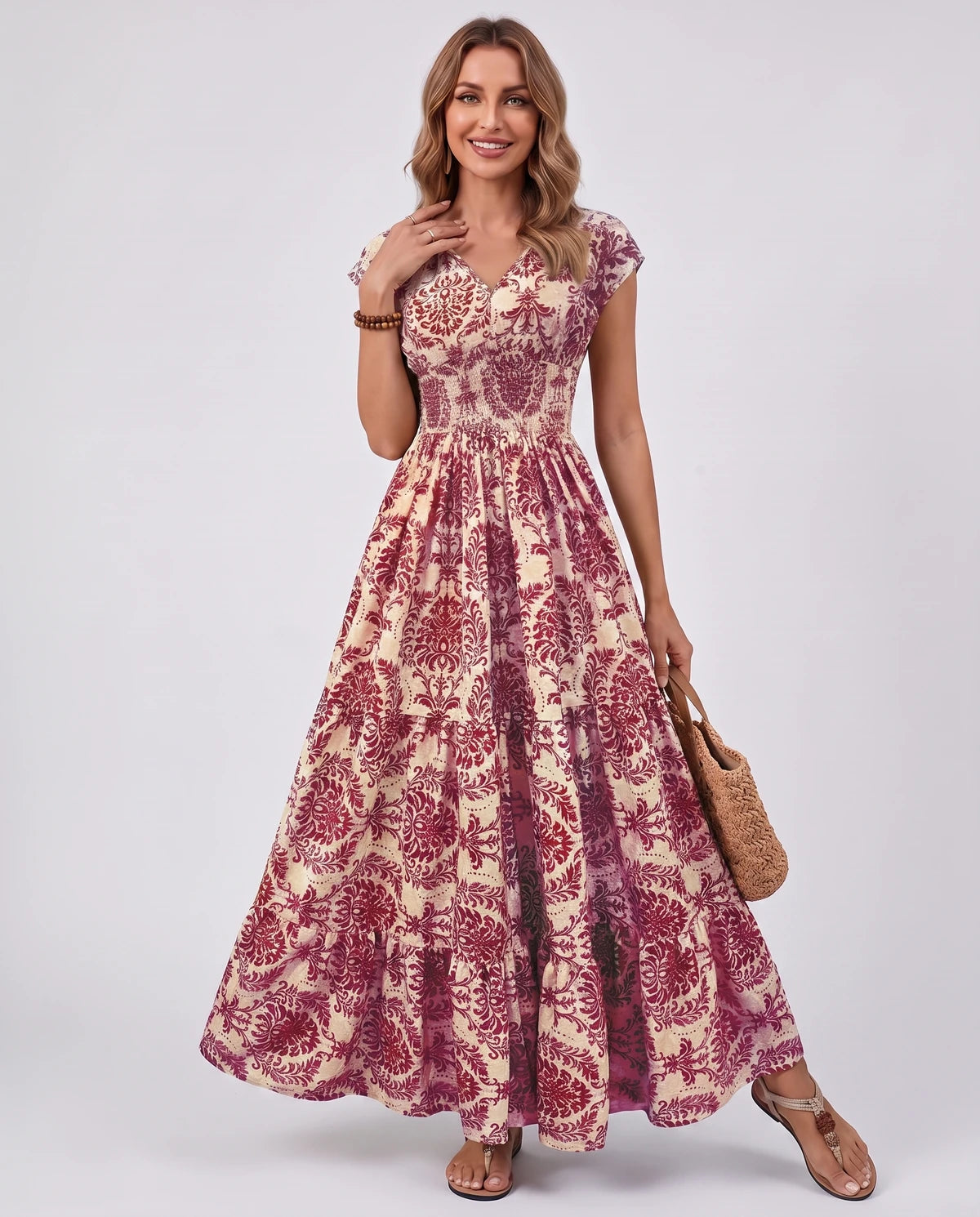 Ostara Maxi Dress — Purple | SKU: SD-96607-purple-XS,SD-96607-purple-S,SD-96607-purple-M,SD-96607-purple-L,SD-96607-purple-XL,SD-96607-purple-2XL