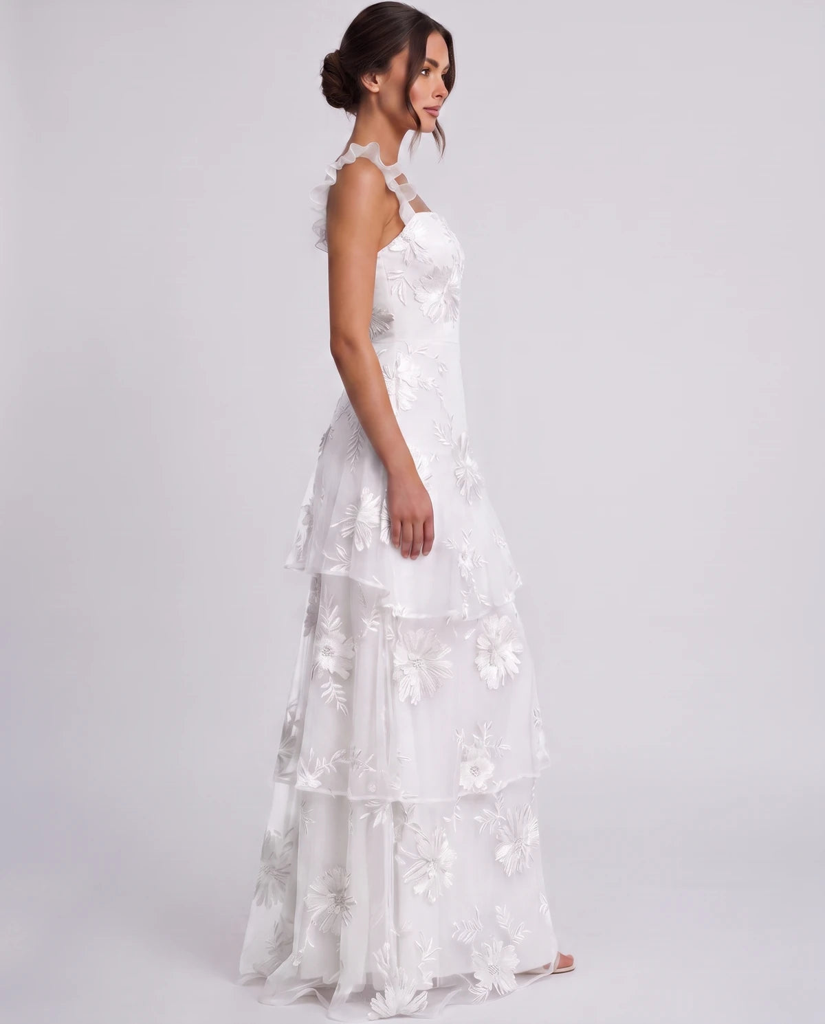 Palermo Maxi Dress — White | SKU: SD-68801-white-2,SD-68801-white-4,SD-68801-white-6,SD-68801-white-8,SD-68801-white-10,SD-68801-white-12,SD-68801-white-14,SD-68801-white-16,SD-68801-white-16 Plus,SD-68801-white-20 Plus,SD-68801-white-20W,SD-68801-white-22W