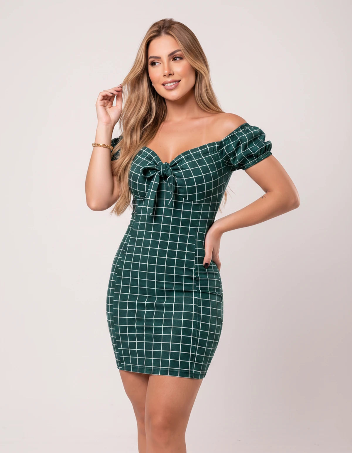 Pandora Mini Dress — Dark Green | SKU: SD-13989-darkgreen-XS,SD-13989-darkgreen-S,SD-13989-darkgreen-M,SD-13989-darkgreen-L,SD-13989-darkgreen-XL,SD-13989-darkgreen-2XL