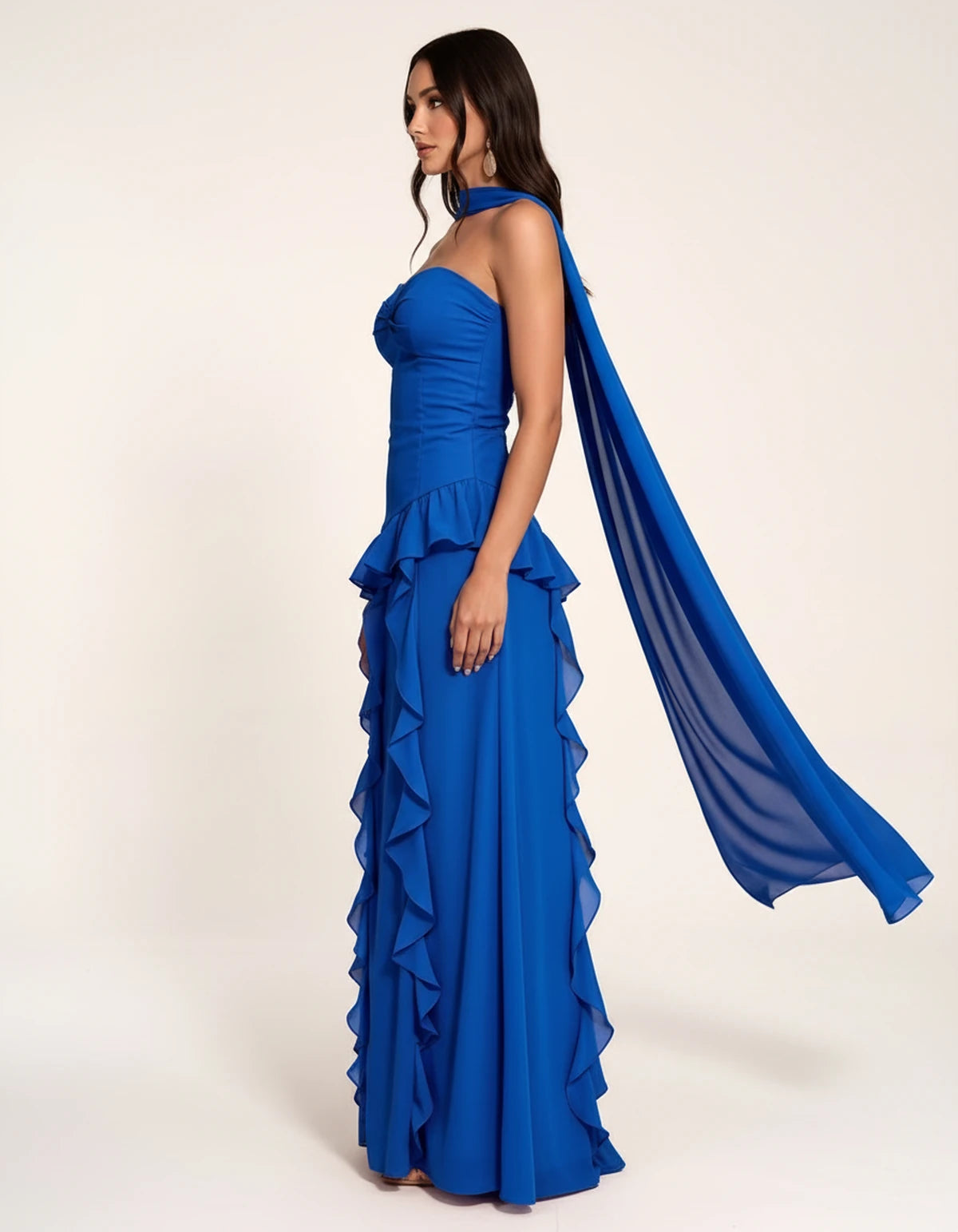Parthenia Maxi Dress — Royal Blue | SKU: SD-69572-royalblue-XS,SD-69572-royalblue-S,SD-69572-royalblue-M,SD-69572-royalblue-L,SD-69572-royalblue-XL,SD-69572-royalblue-2XL