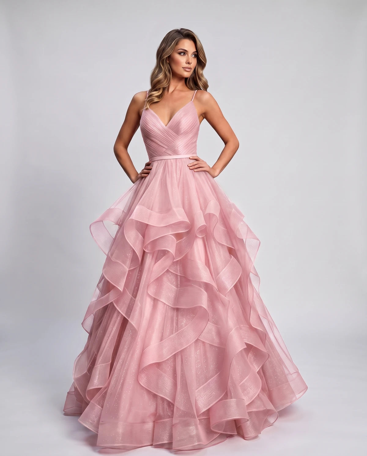 Pastorale Maxi Dress — Blush Pink