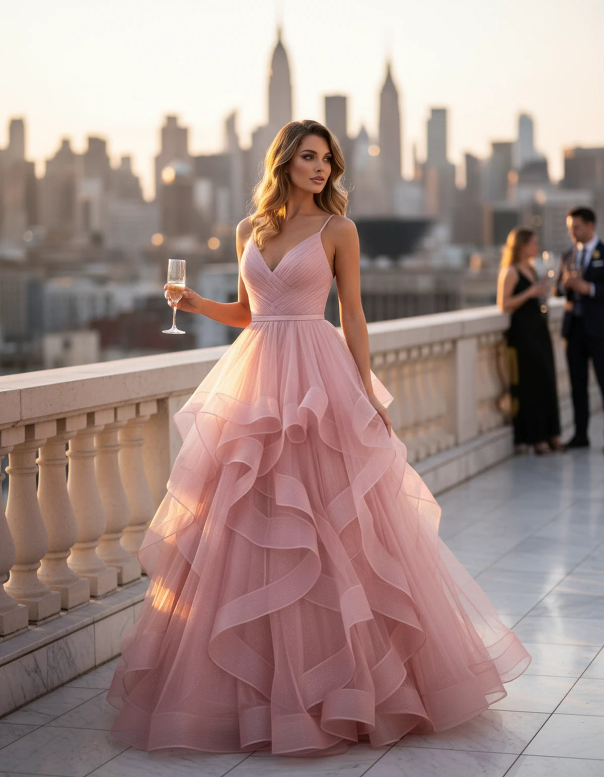Pastorale Maxi Dress — Blush Pink | SKU: SD-72195-blushpink-XS,SD-72195-blushpink-S,SD-72195-blushpink-M,SD-72195-blushpink-L,SD-72195-blushpink-XL,SD-72195-blushpink-2XL