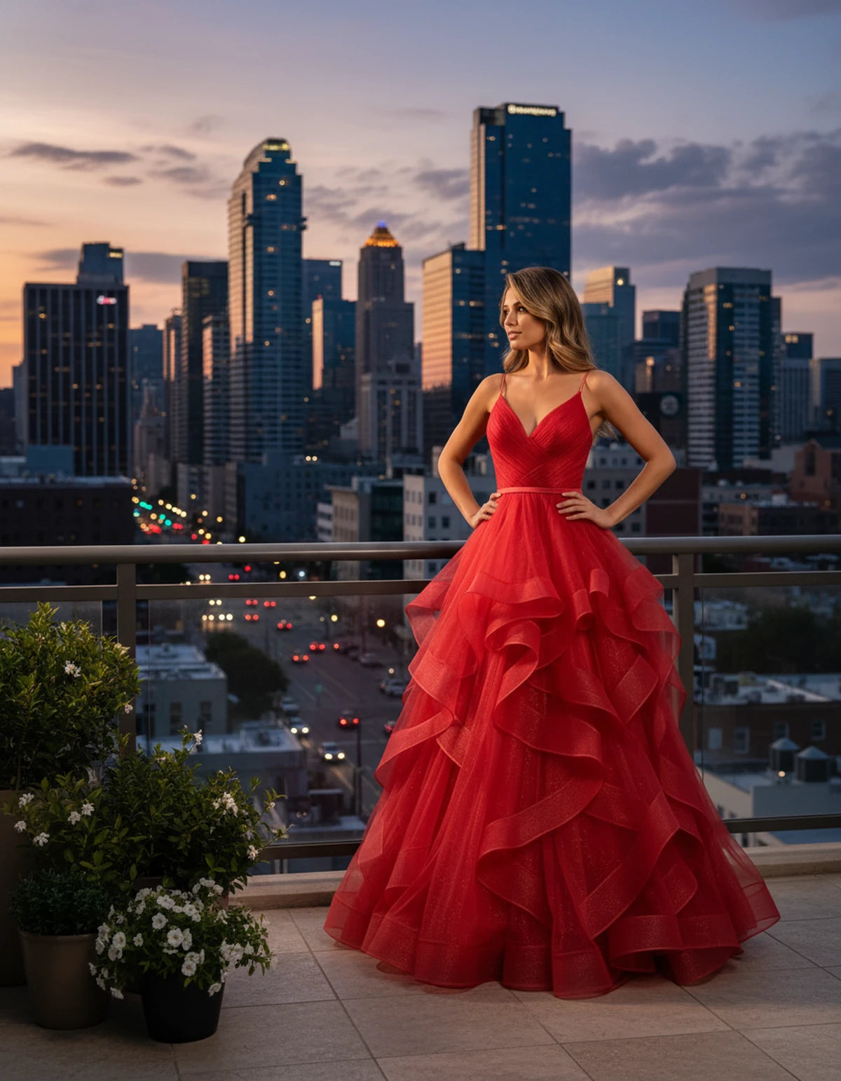 Pastorale Maxi Dress — Red | SKU: SD-72195-red-XS,SD-72195-red-S,SD-72195-red-M,SD-72195-red-L,SD-72195-red-XL,SD-72195-red-2XL