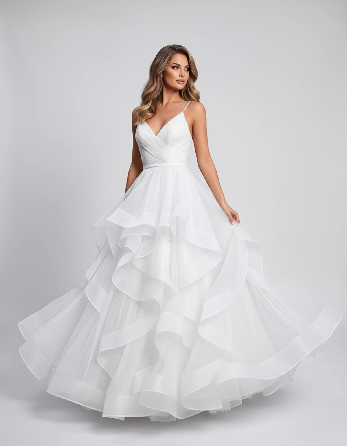 Pastorale Maxi Dress — White | SKU: SD-72195-white-XS,SD-72195-white-S,SD-72195-white-M,SD-72195-white-L,SD-72195-white-XL,SD-72195-white-2XL
