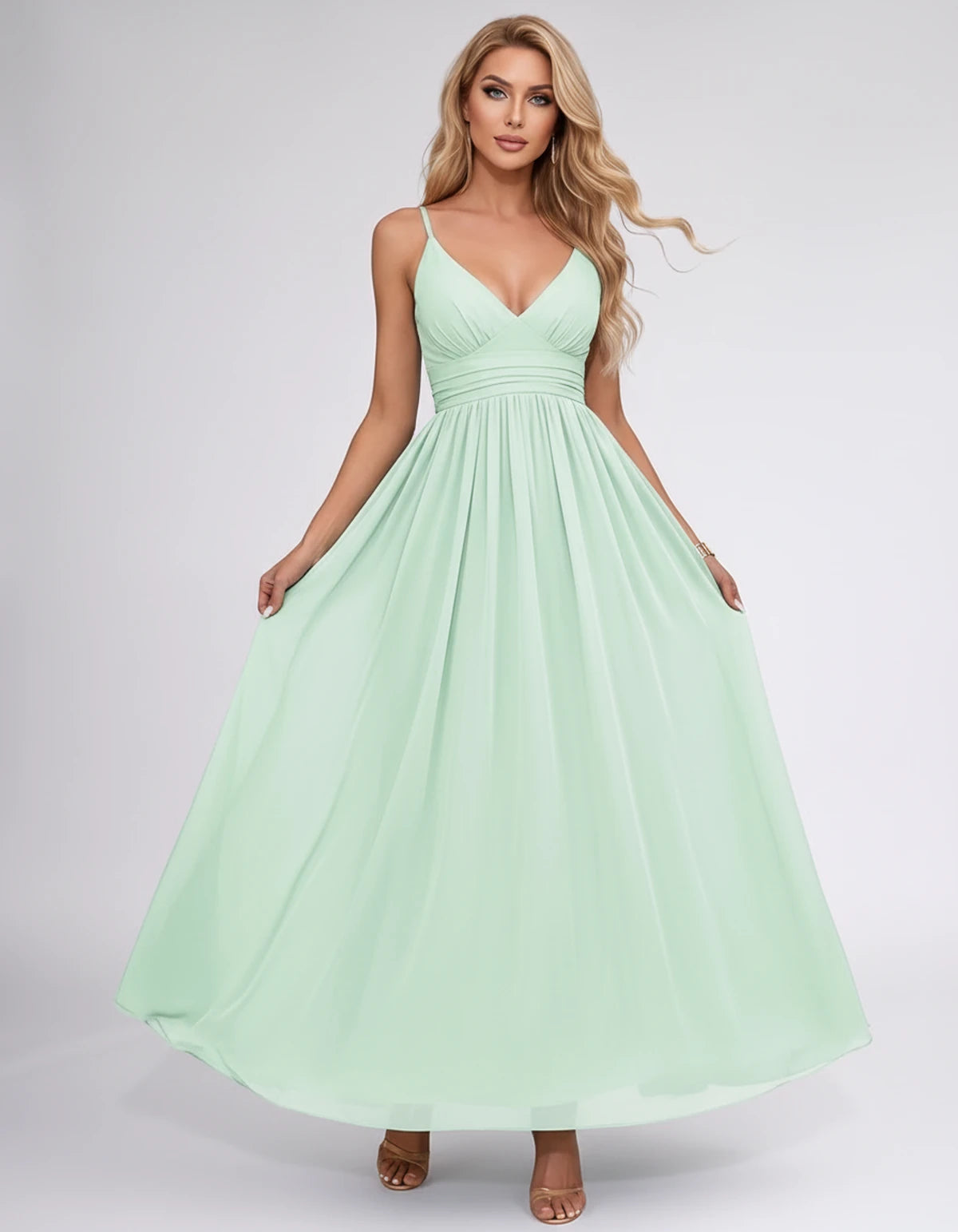 Pavlina Maxi Dress — Mint Green | SKU: SD-94482-mintgreen-2,SD-94482-mintgreen-4,SD-94482-mintgreen-6,SD-94482-mintgreen-8,SD-94482-mintgreen-10,SD-94482-mintgreen-12,SD-94482-mintgreen-14,SD-94482-mintgreen-16,SD-94482-mintgreen-16W,SD-94482-mintgreen-18W,SD-94482-mintgreen-20W,SD-94482-mintgreen-22W