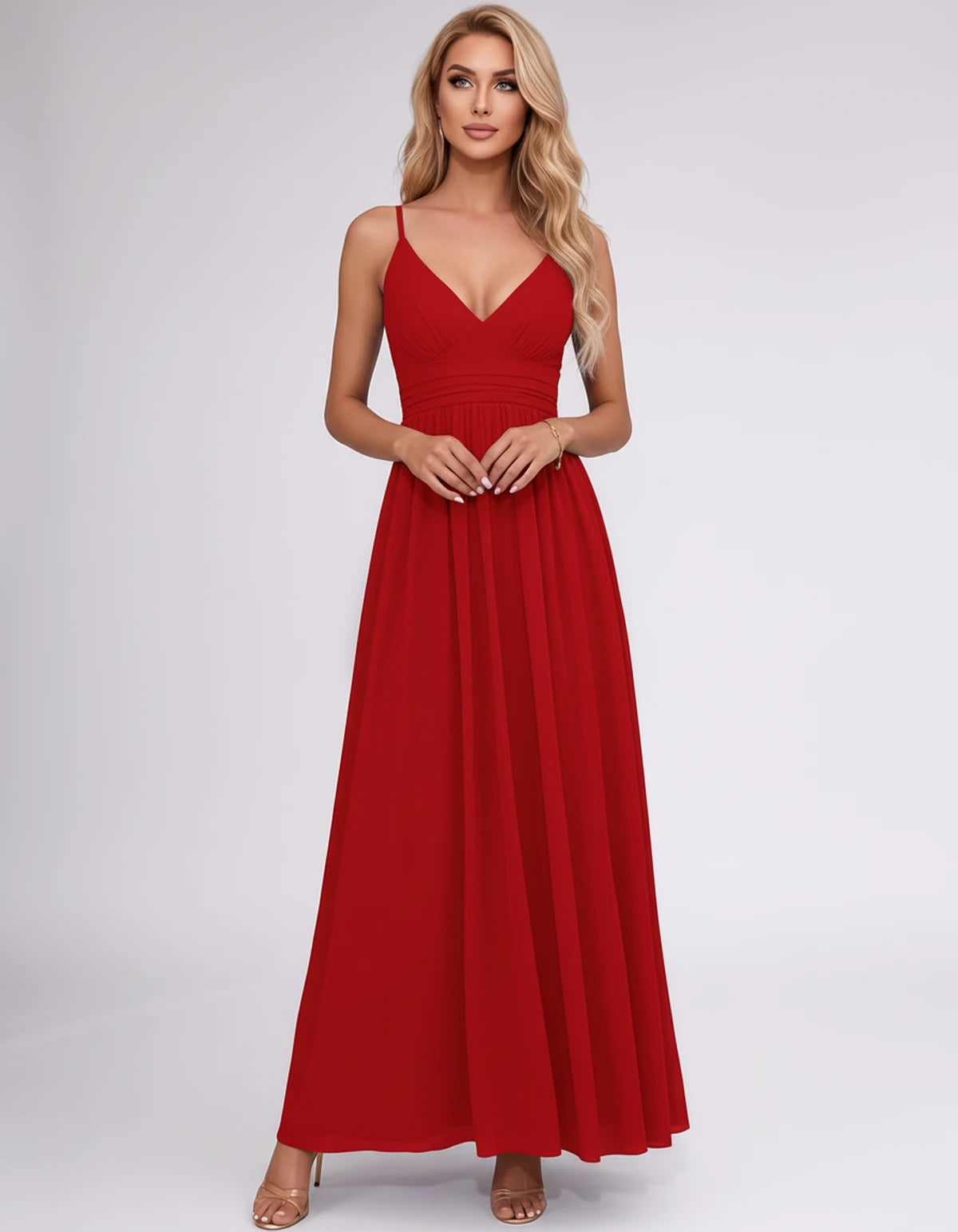 Pavlina Maxi Dress — Red | SKU: SD-94482-red-2,SD-94482-red-4,SD-94482-red-6,SD-94482-red-8,SD-94482-red-10,SD-94482-red-12,SD-94482-red-14,SD-94482-red-16,SD-94482-red-16W,SD-94482-red-18W,SD-94482-red-20W,SD-94482-red-22W