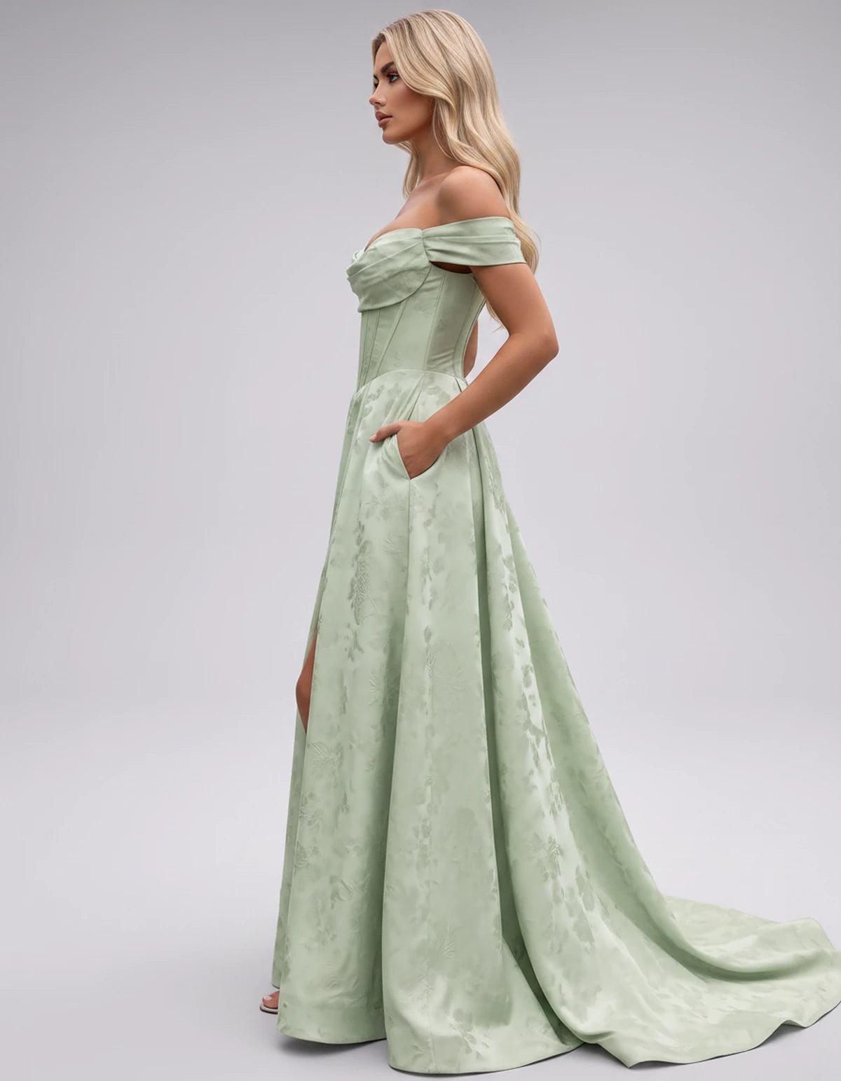 Persephone Maxi Dress — Sage Green | SKU: SD-64231-sagegreen-2,SD-64231-sagegreen-4,SD-64231-sagegreen-6,SD-64231-sagegreen-8,SD-64231-sagegreen-10,SD-64231-sagegreen-12,SD-64231-sagegreen-14,SD-64231-sagegreen-16,SD-64231-sagegreen-16W,SD-64231-sagegreen-18W,SD-64231-sagegreen-20W,SD-64231-sagegreen-14W
