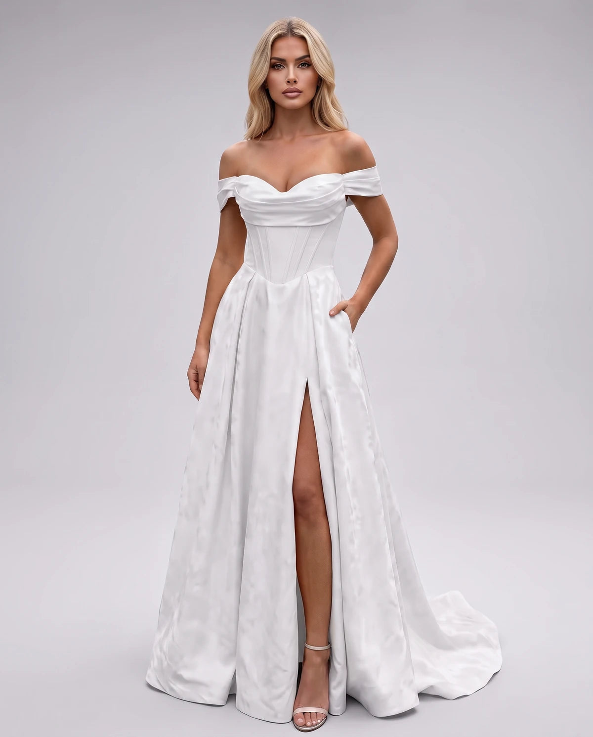 Persephone Maxi Dress — White