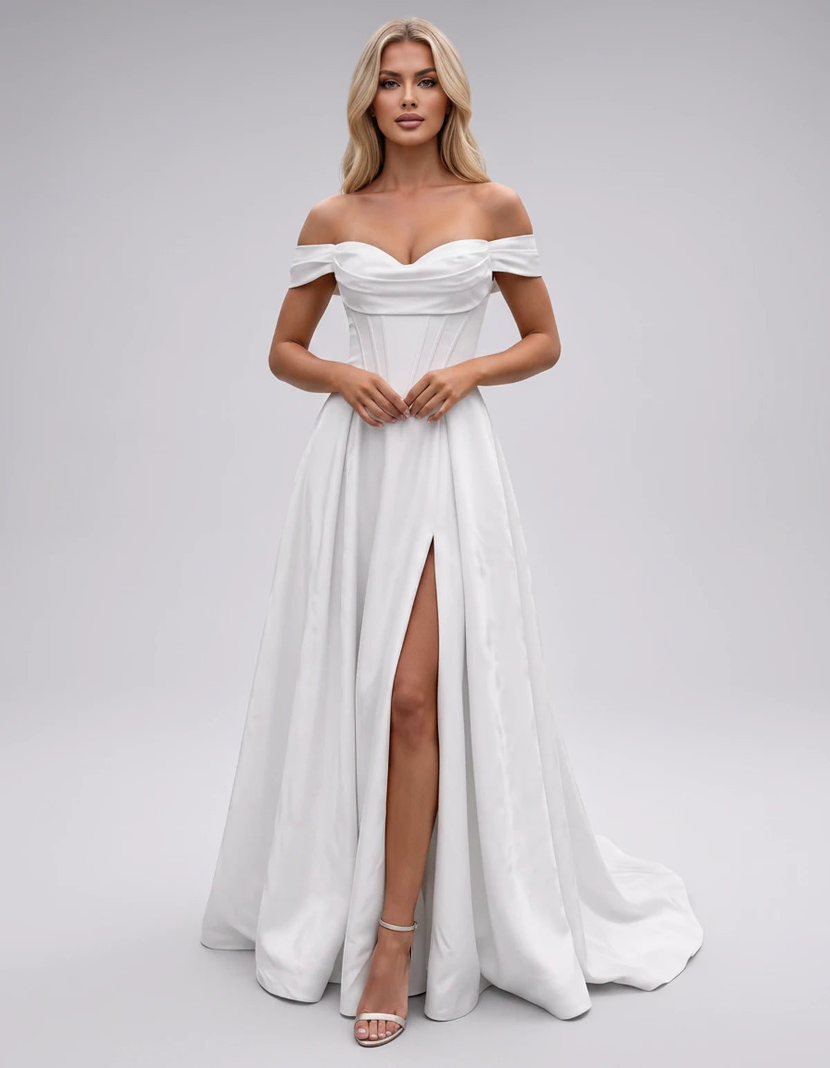 Persephone Maxi Dress — White | SKU: SD-64231-white-2,SD-64231-white-4,SD-64231-white-6,SD-64231-white-8,SD-64231-white-10,SD-64231-white-12,SD-64231-white-14,SD-64231-white-16,SD-64231-white-16W,SD-64231-white-18W,SD-64231-white-20W,SD-64231-white-14W