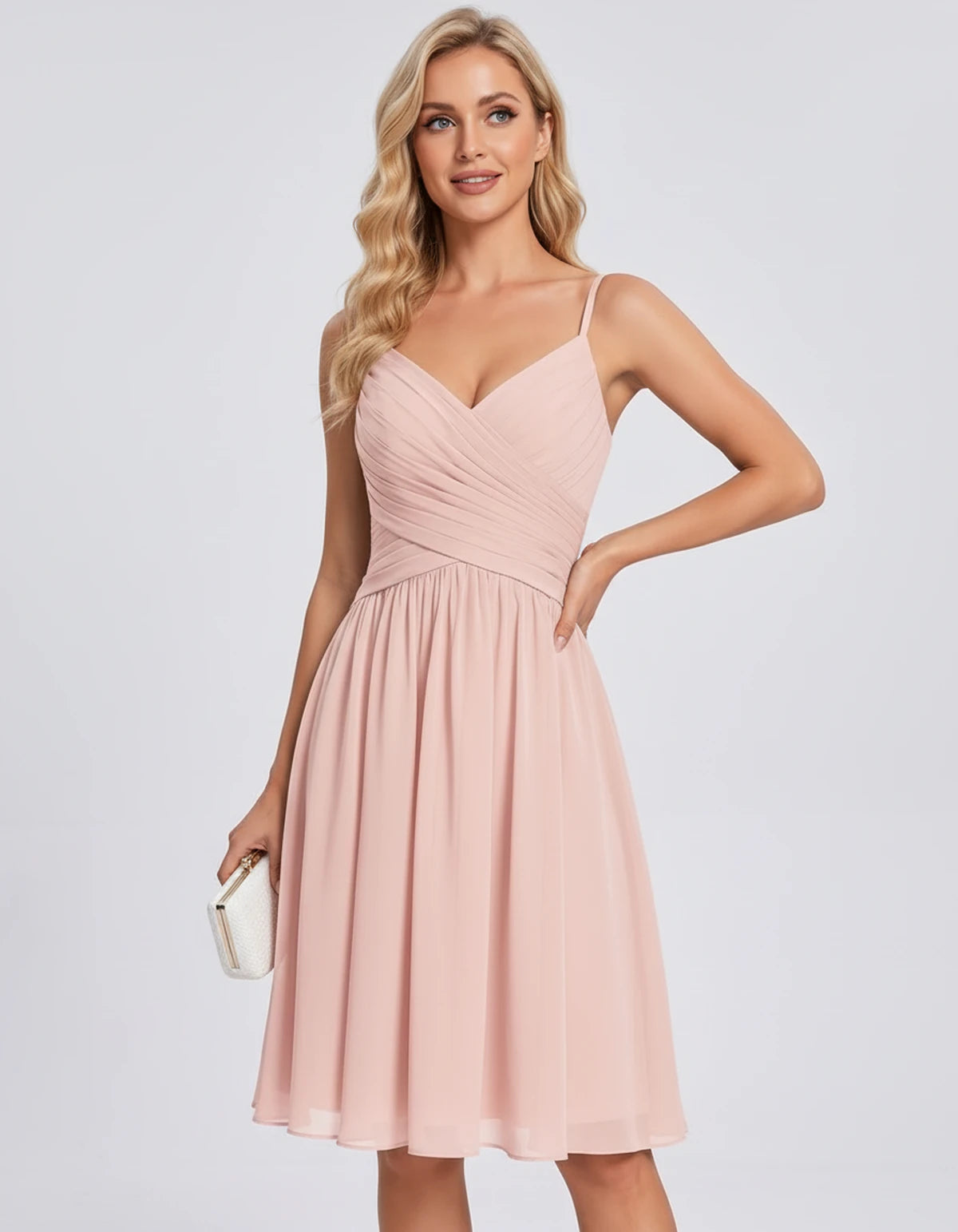 Petronella Mini Dress — Pink | SKU: SD-24392-pink-2,SD-24392-pink-4,SD-24392-pink-6,SD-24392-pink-8,SD-24392-pink-10,SD-24392-pink-12,SD-24392-pink-14,SD-24392-pink-16,SD-24392-pink-16W,SD-24392-pink-18W,SD-24392-pink-20W,SD-24392-pink-22W