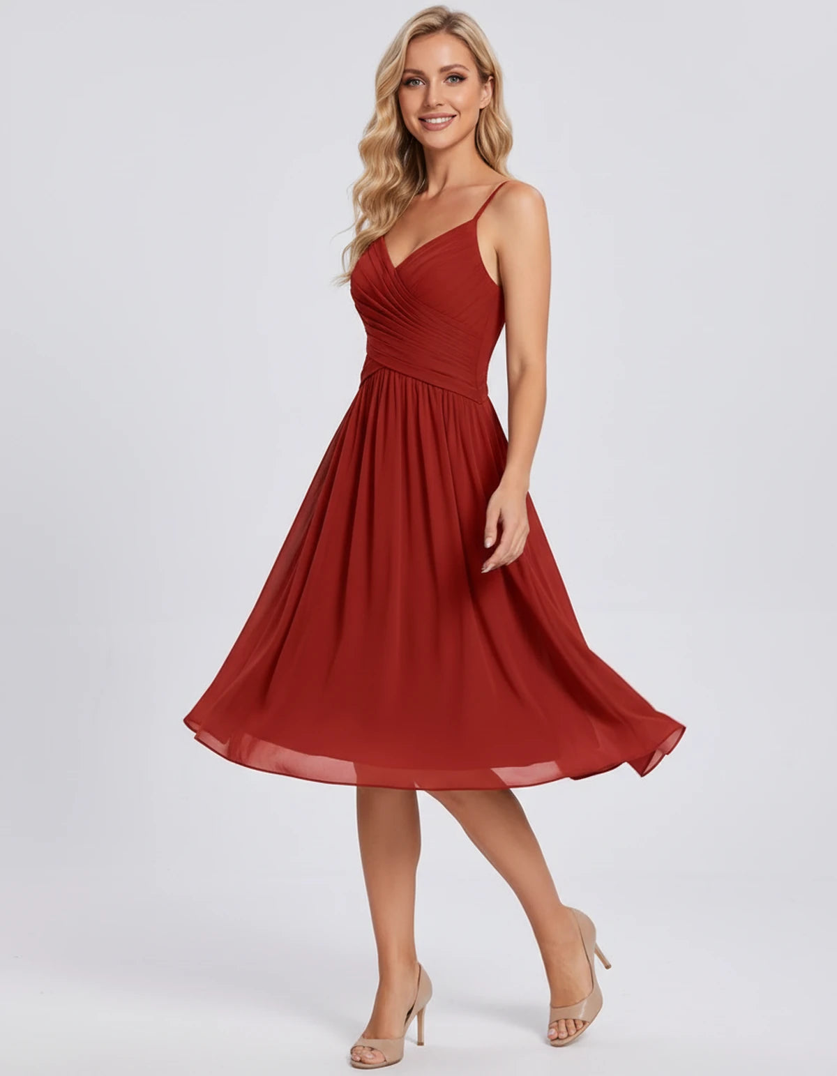 Petronella Mini Dress — Red | SKU: SD-24392-red-2,SD-24392-red-4,SD-24392-red-6,SD-24392-red-8,SD-24392-red-10,SD-24392-red-12,SD-24392-red-14,SD-24392-red-16,SD-24392-red-16W,SD-24392-red-18W,SD-24392-red-20W,SD-24392-red-22W
